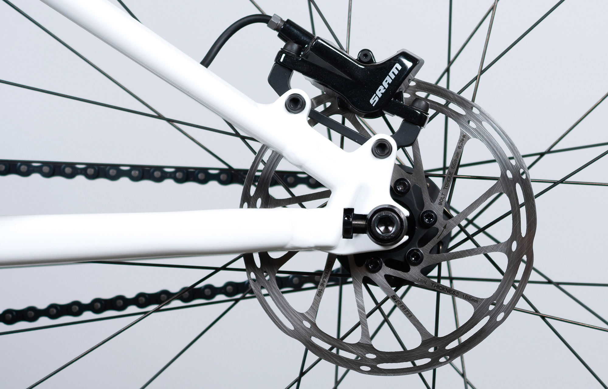 COMMENCAL ABSOLUT CIRCUS MATTE BLACK PURE WHITE - S (24141901) image number null