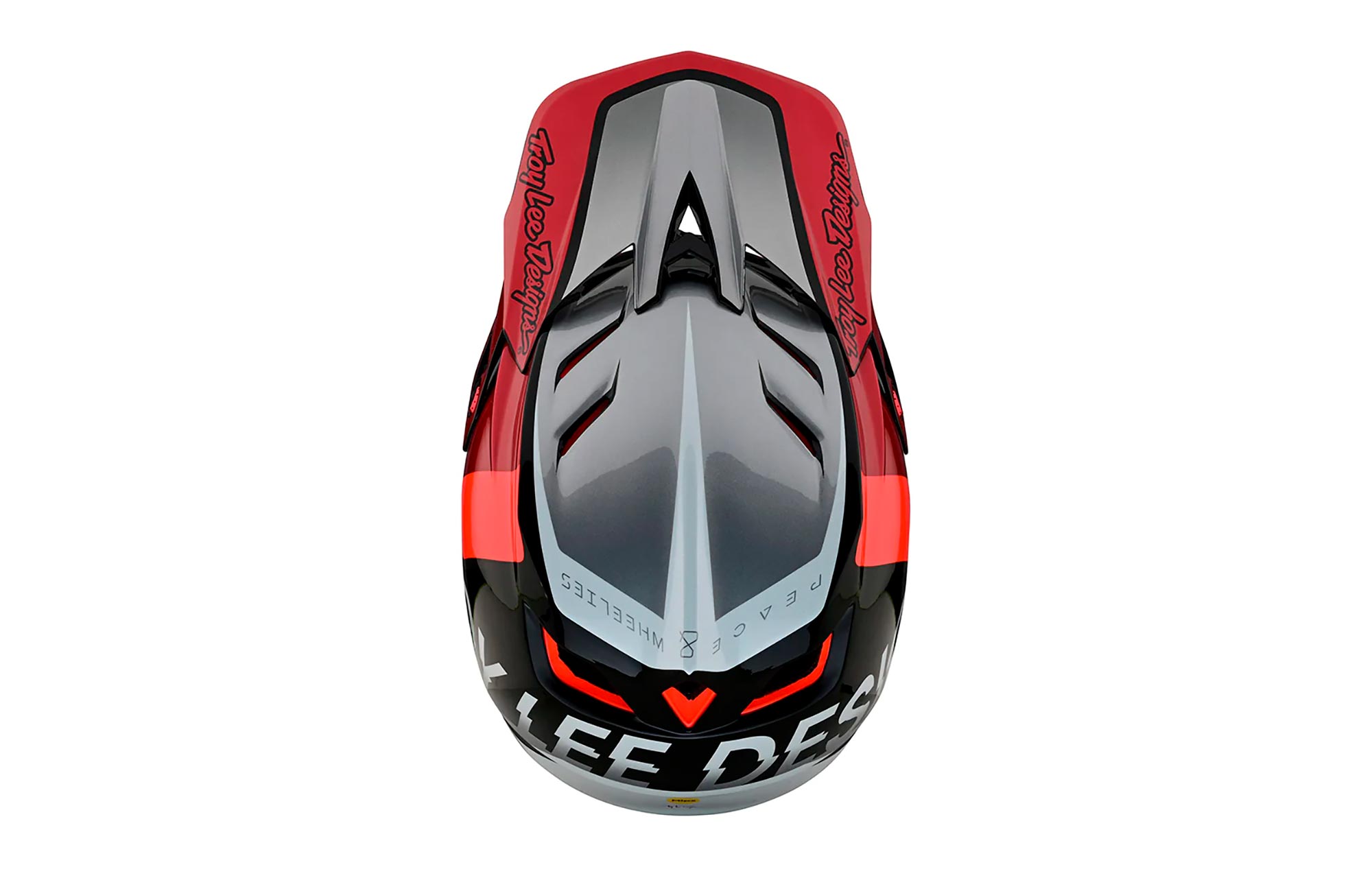 CASCO TROY LEE D4 COMPOSITE QUALIFIER SILVER / RED image number 3