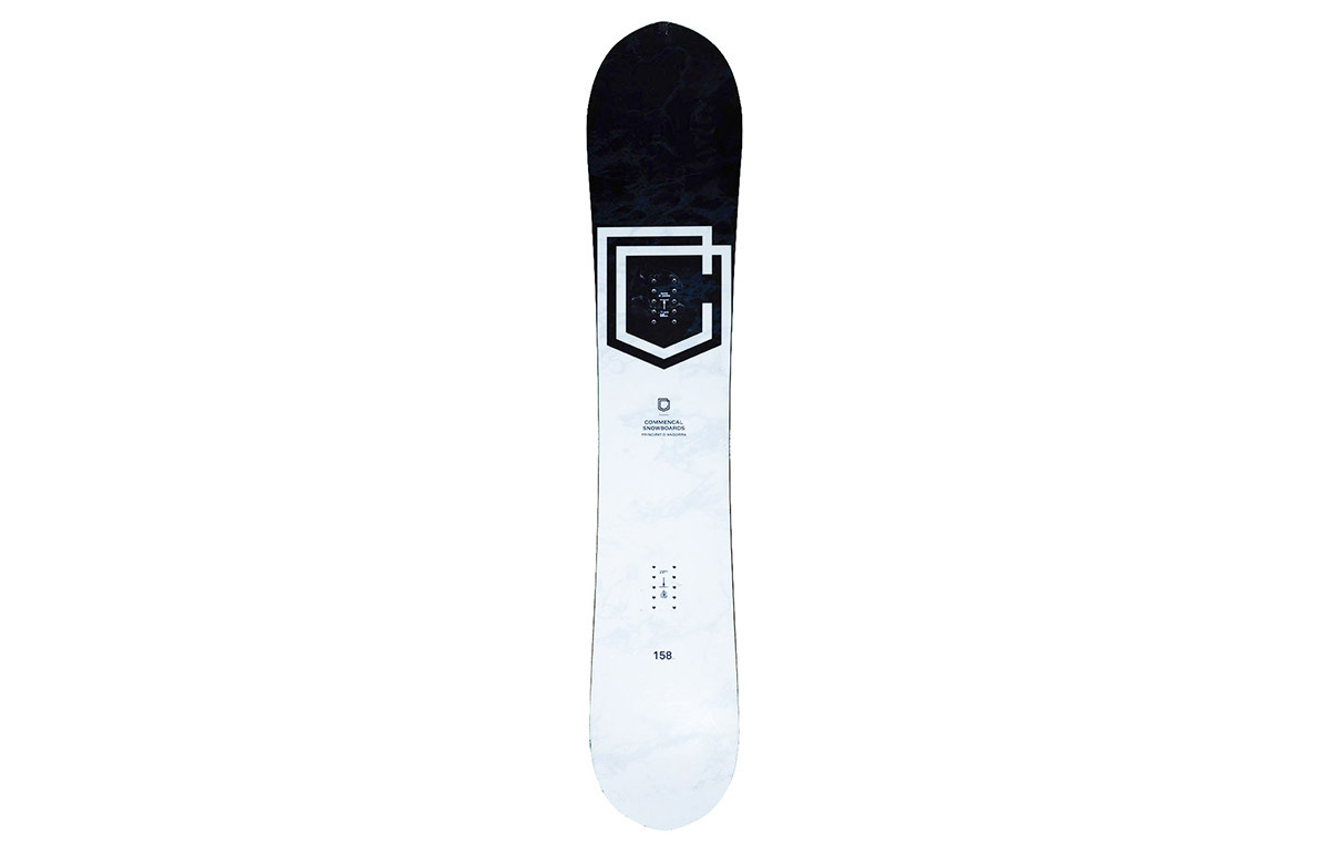 SNOWBOARD COMMENCAL CLASH BLACK & WHITE 158 image number null