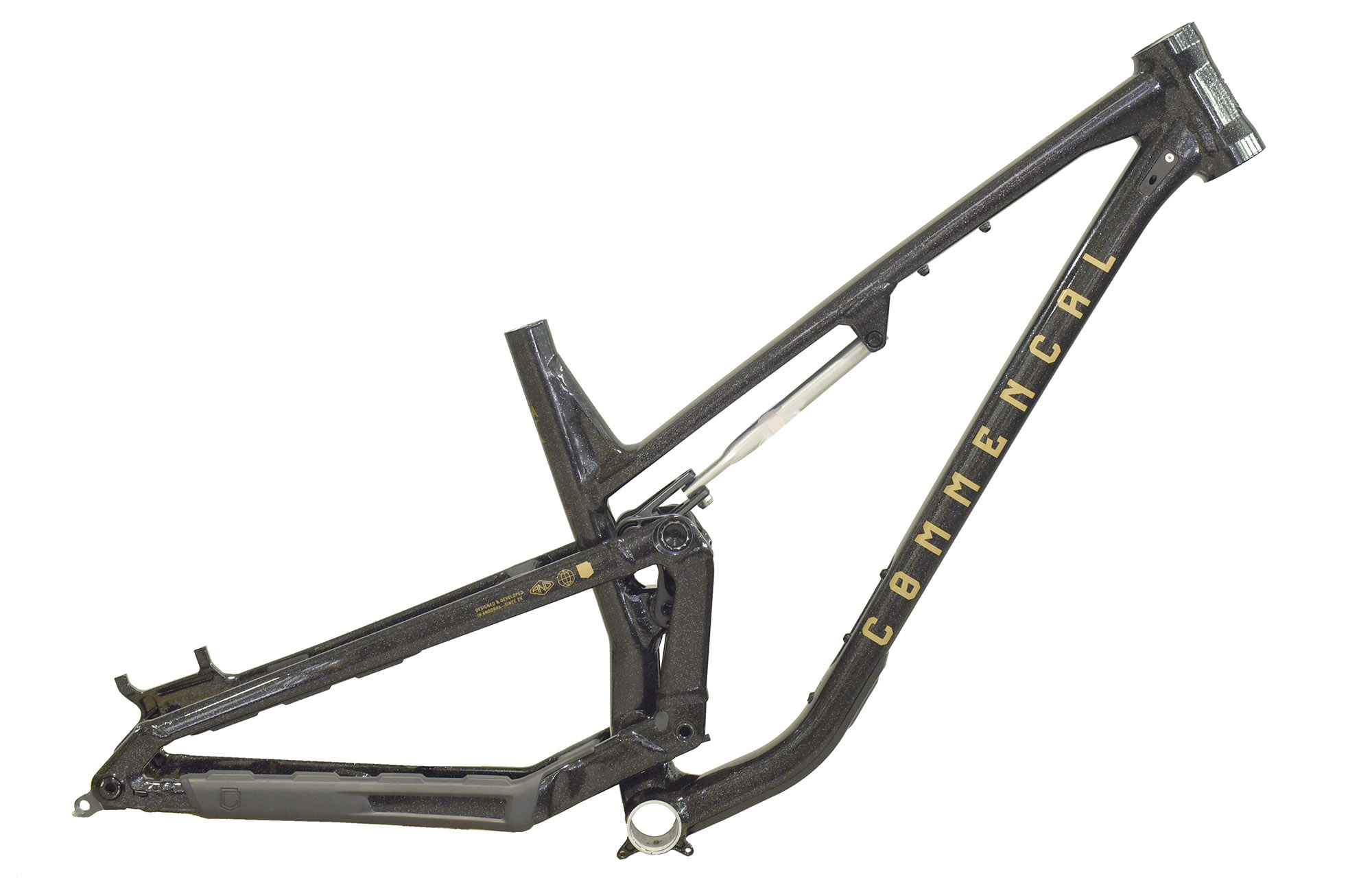 FRAME COMMENCAL META SX V5 GLITTERY BLACK - L (23230503) image number null