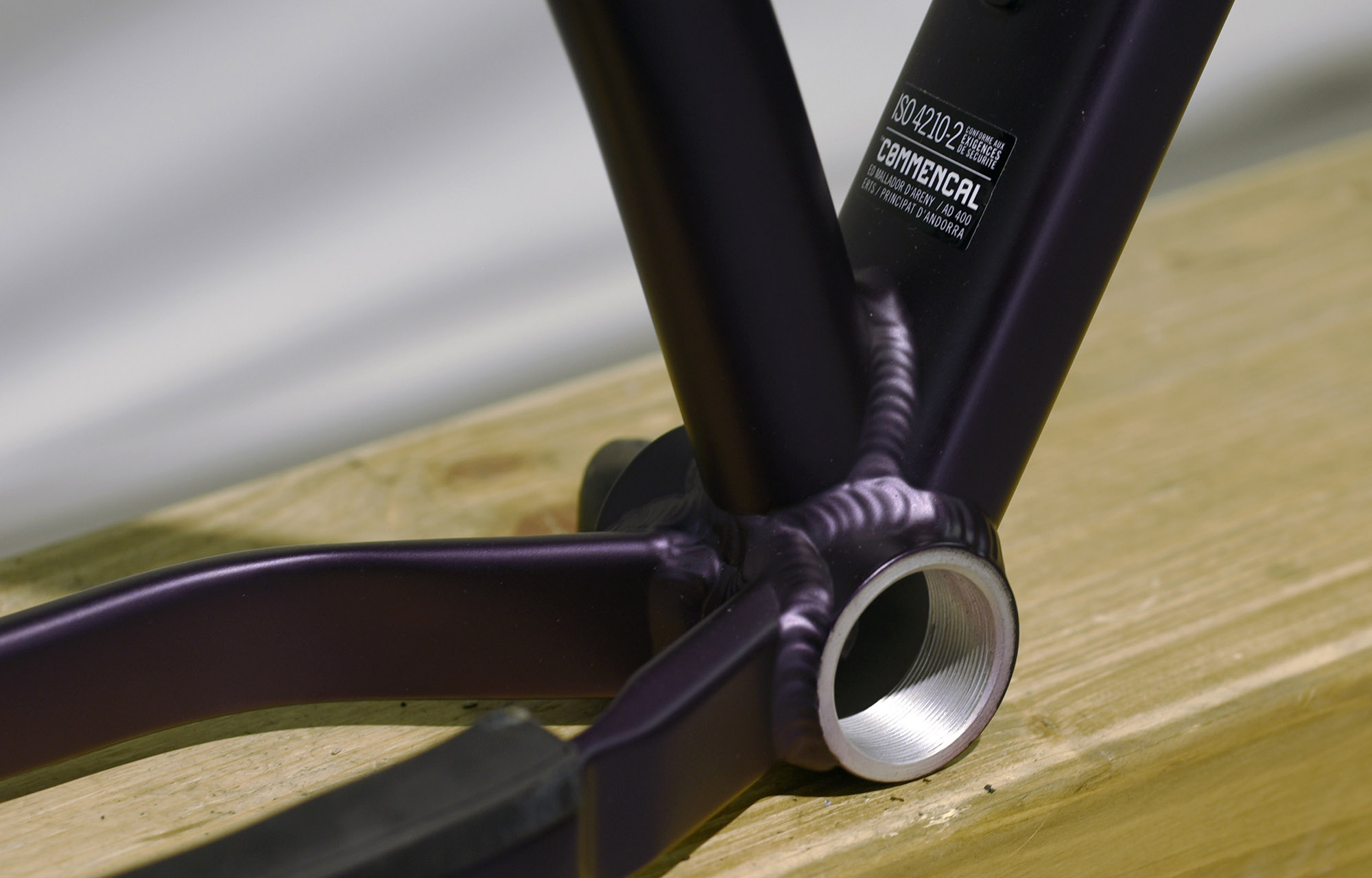 FRAME COMMENCAL META HT AM METALLIC PURPLE - S (22231201) image number null