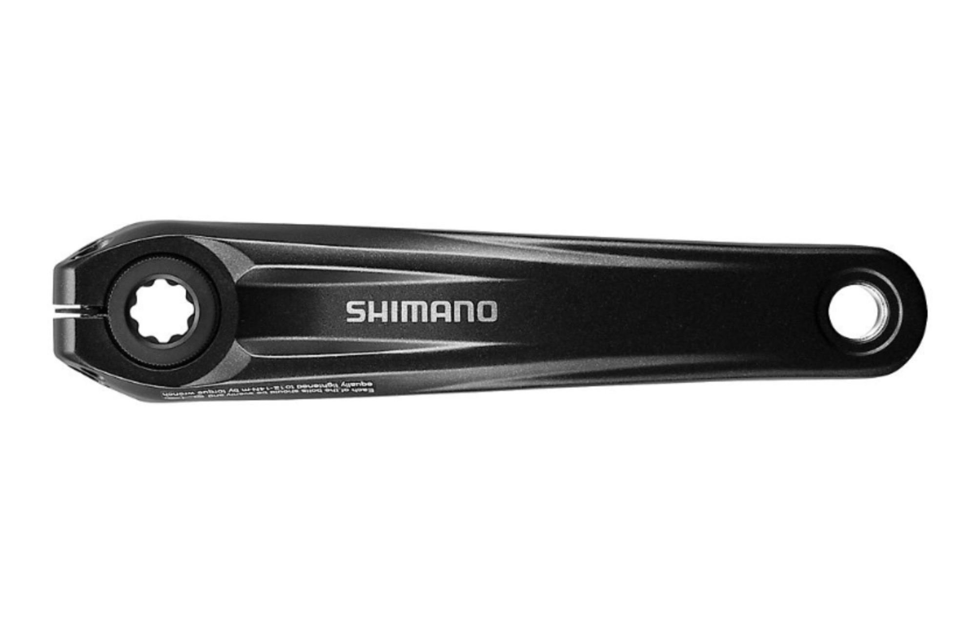 RIGHT CRANK ARM SHIMANO E8000 165MM image number null