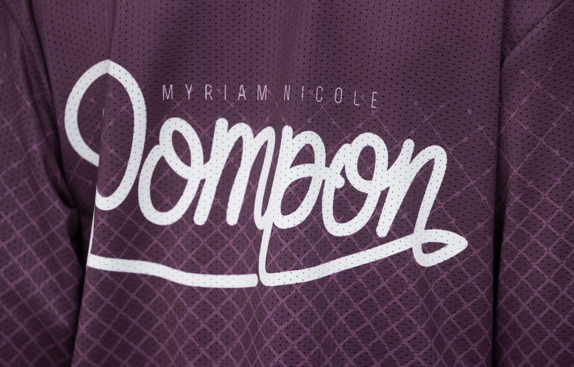 COMMENCAL KIDS POMPON JERSEY PURPLE image number 5