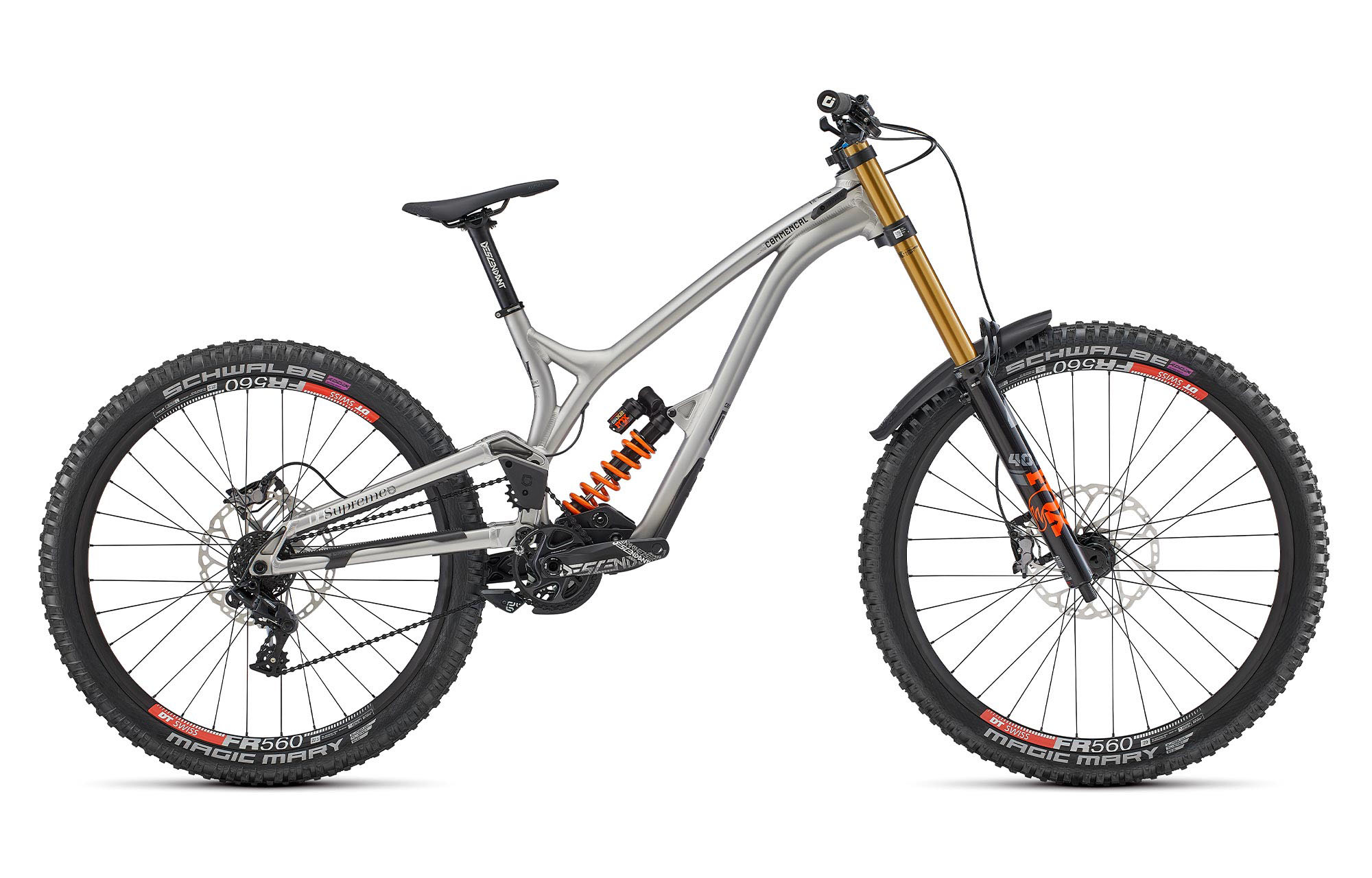 COMMENCAL SUPREME DH V4 SIGNATURE SILVER image number null