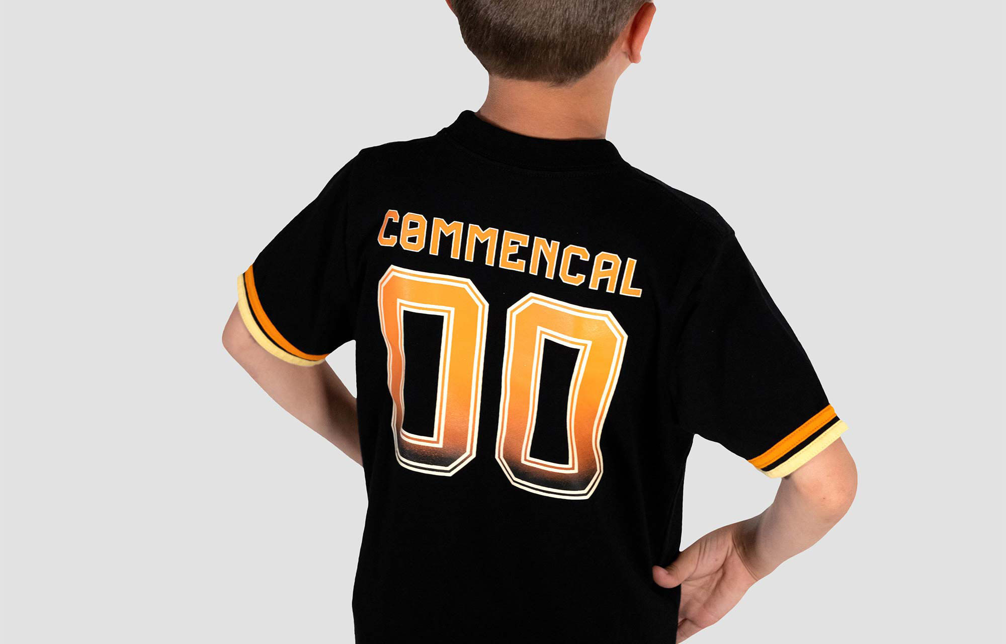 COMMENCAL KIDS CMNCL DH CLUB LOOSE FIT T-SHIRT BLACK image number 2