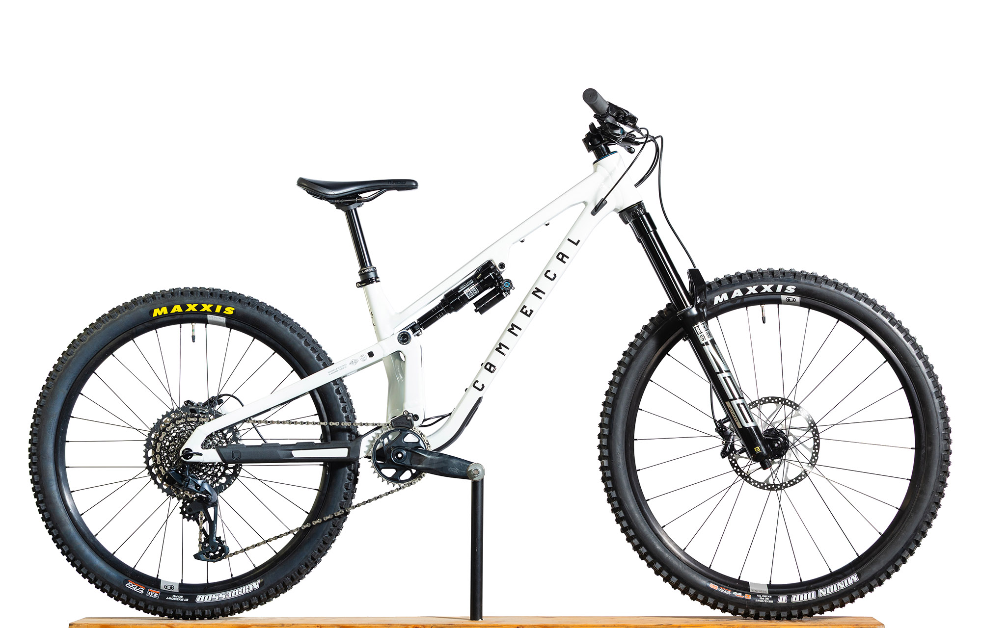 COMMENCAL META SX V5 RACE CLEAR SILVER - S (23131701) image number null