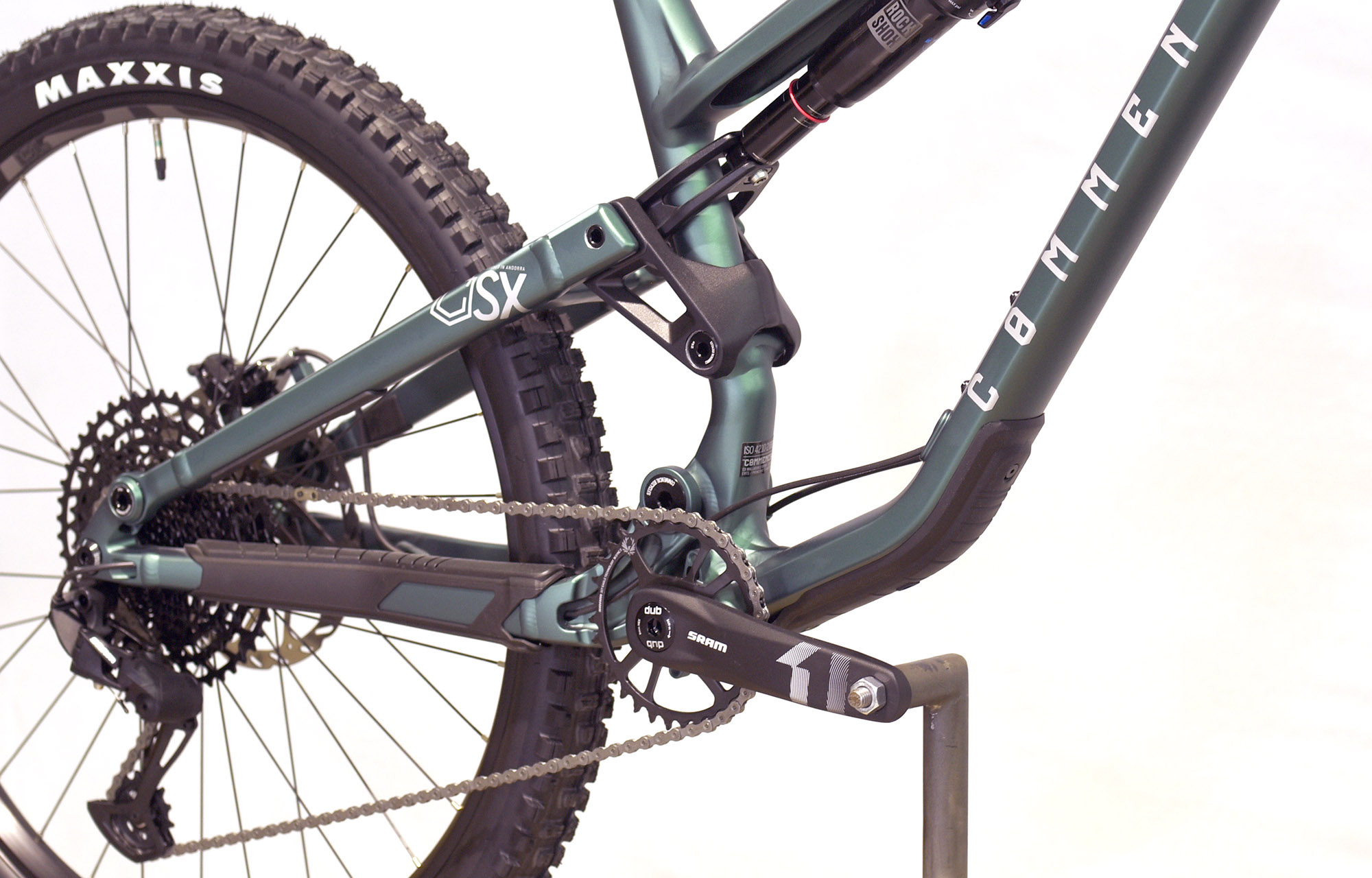 COMMENCAL META SX V4 RIDE METALLIC GREEN - L (22134803) image number null
