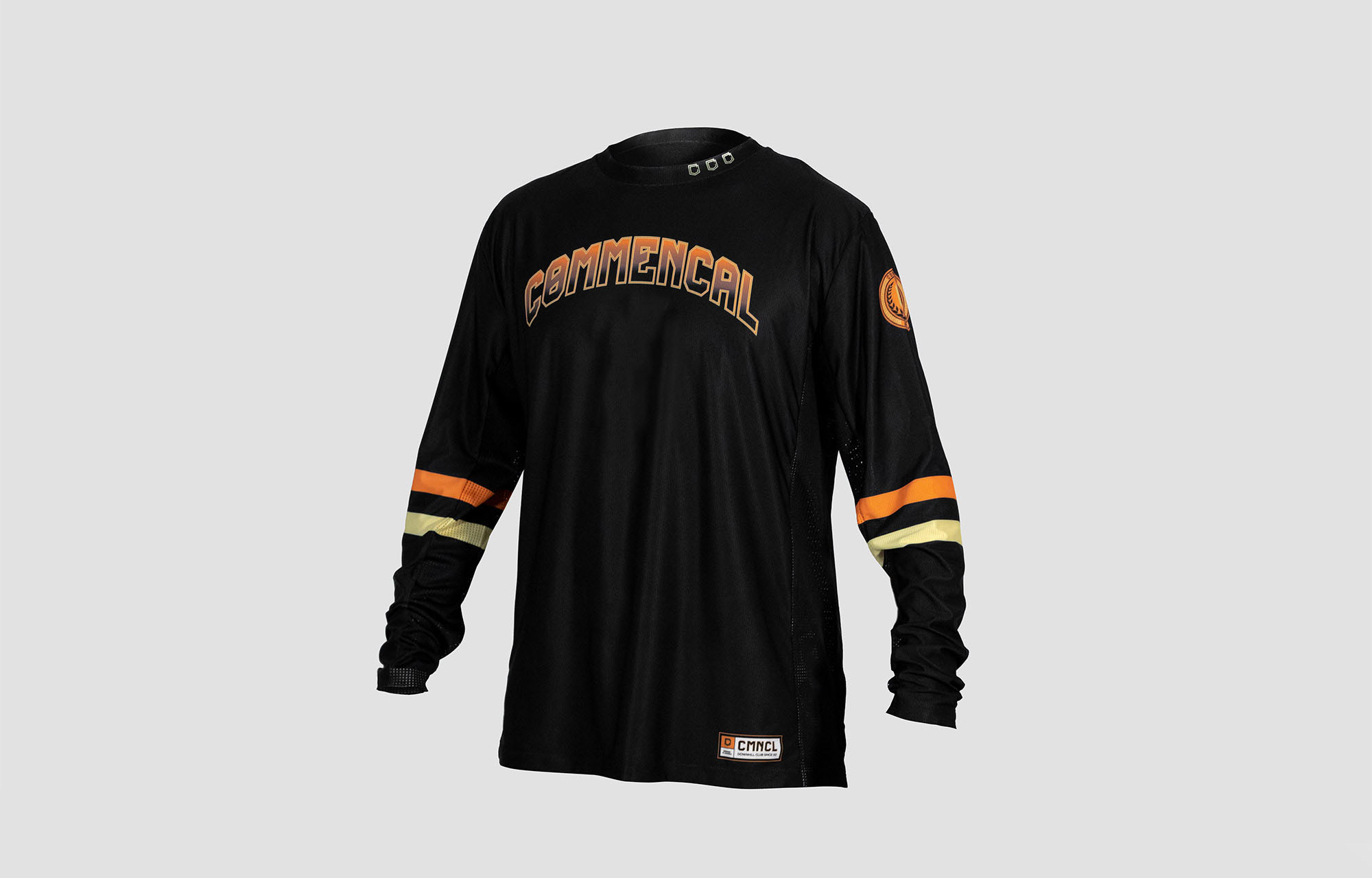 COMMENCAL LIGHTECH DH CLUB LONG SLEEVE JERSEY BLACK image number 0