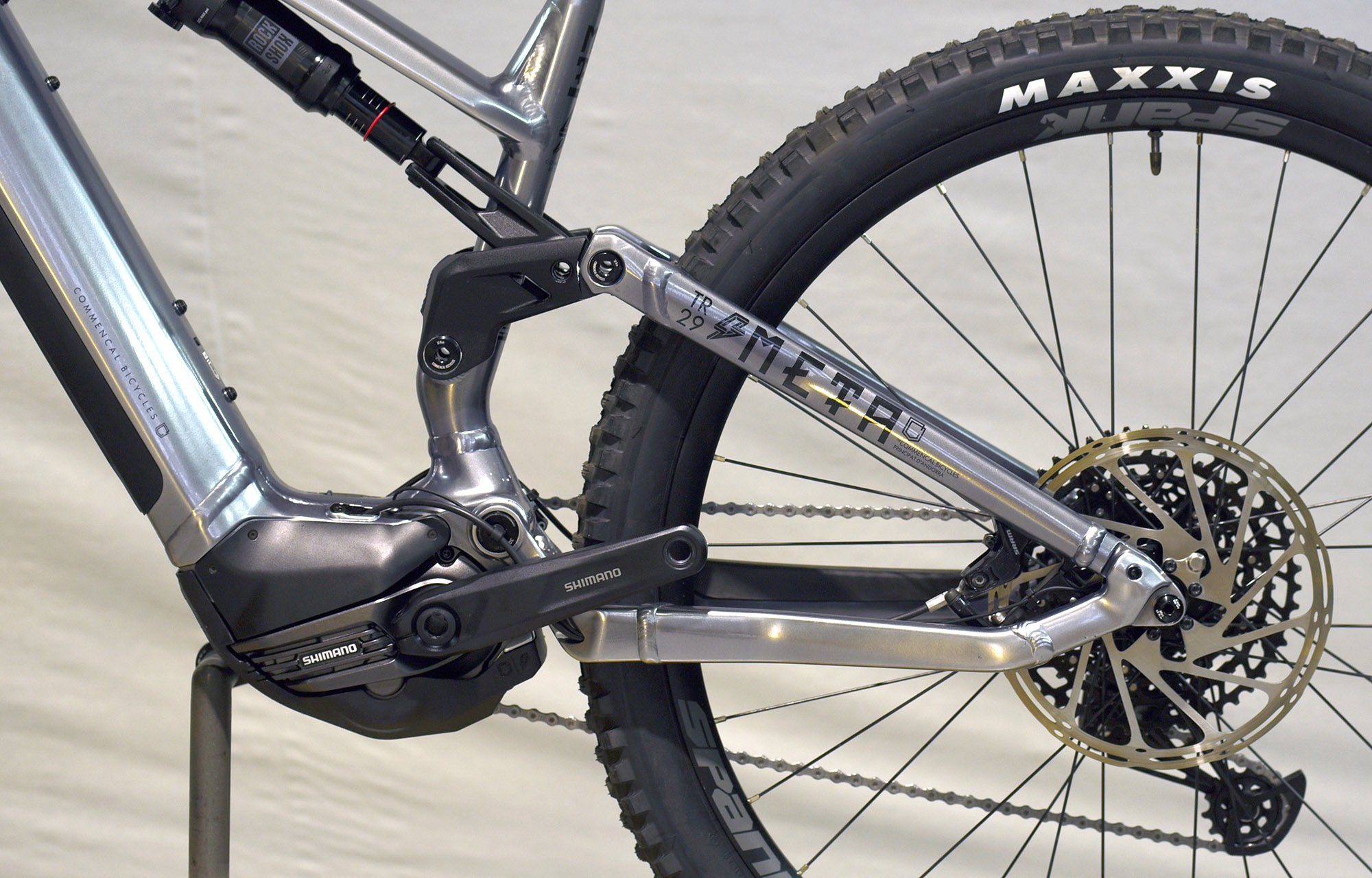 COMMENCAL META POWER TR SHIMANO RIDE GUN METAL - L (21181303) 936 km image number null
