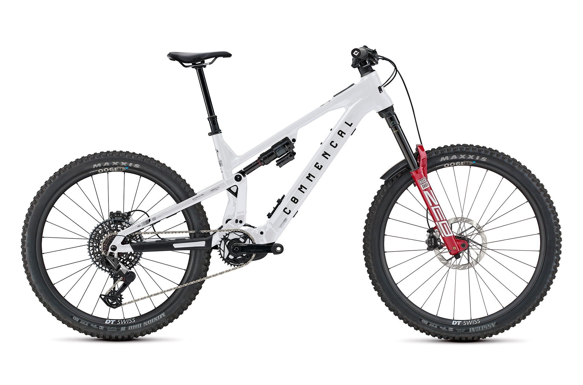 COMMENCAL META POWER SX DJI ROCKSHOX PURE WHITE image number null
