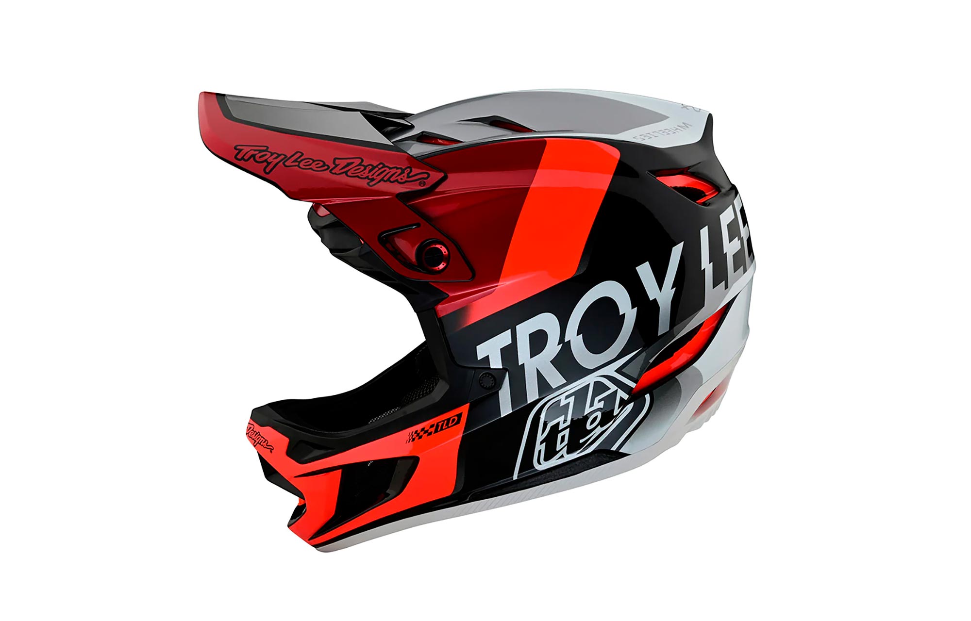 CASCO TROY LEE D4 COMPOSITE QUALIFIER SILVER / RED image number 0