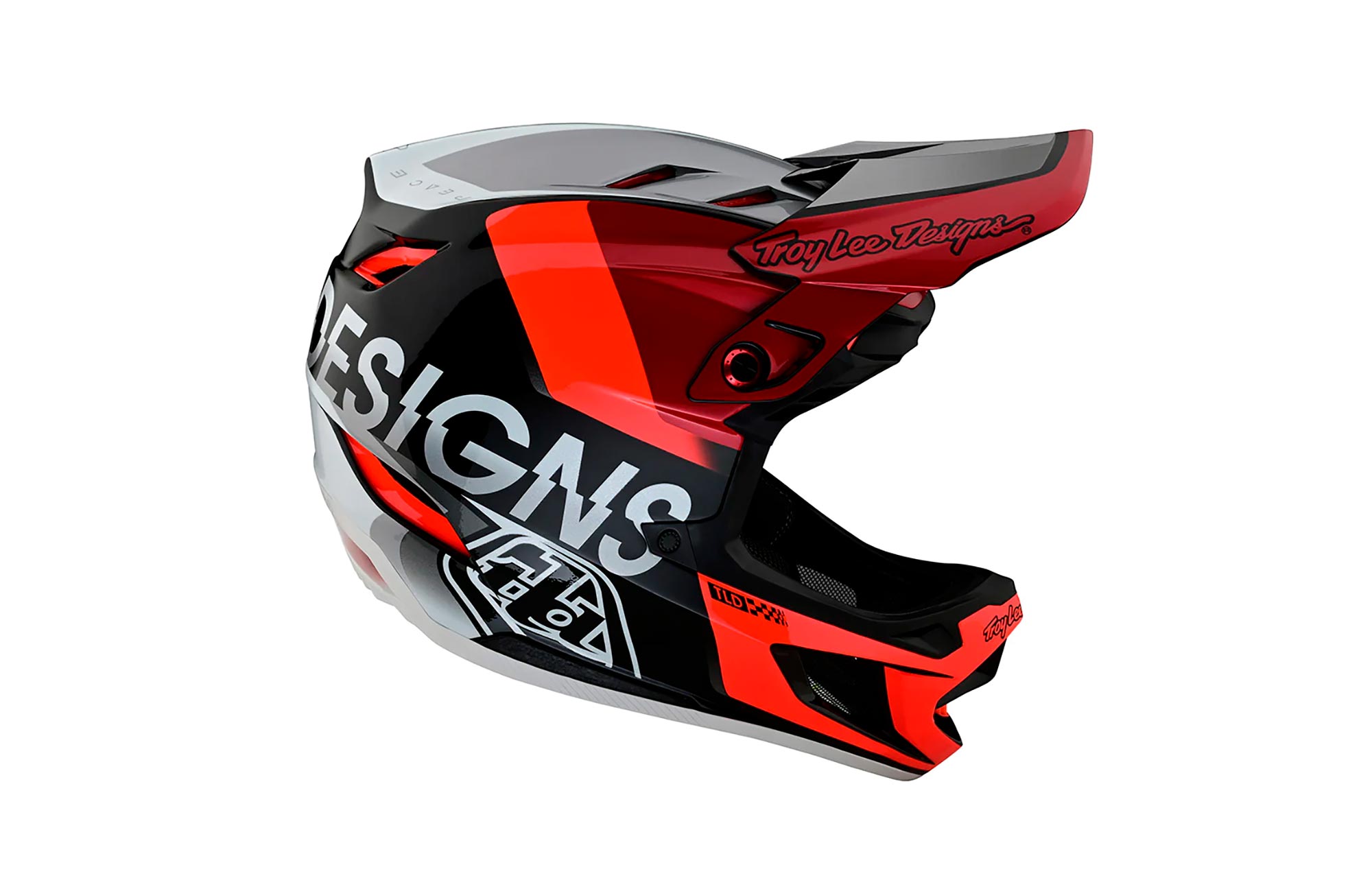 CASCO TROY LEE D4 COMPOSITE QUALIFIER SILVER / RED image number 1