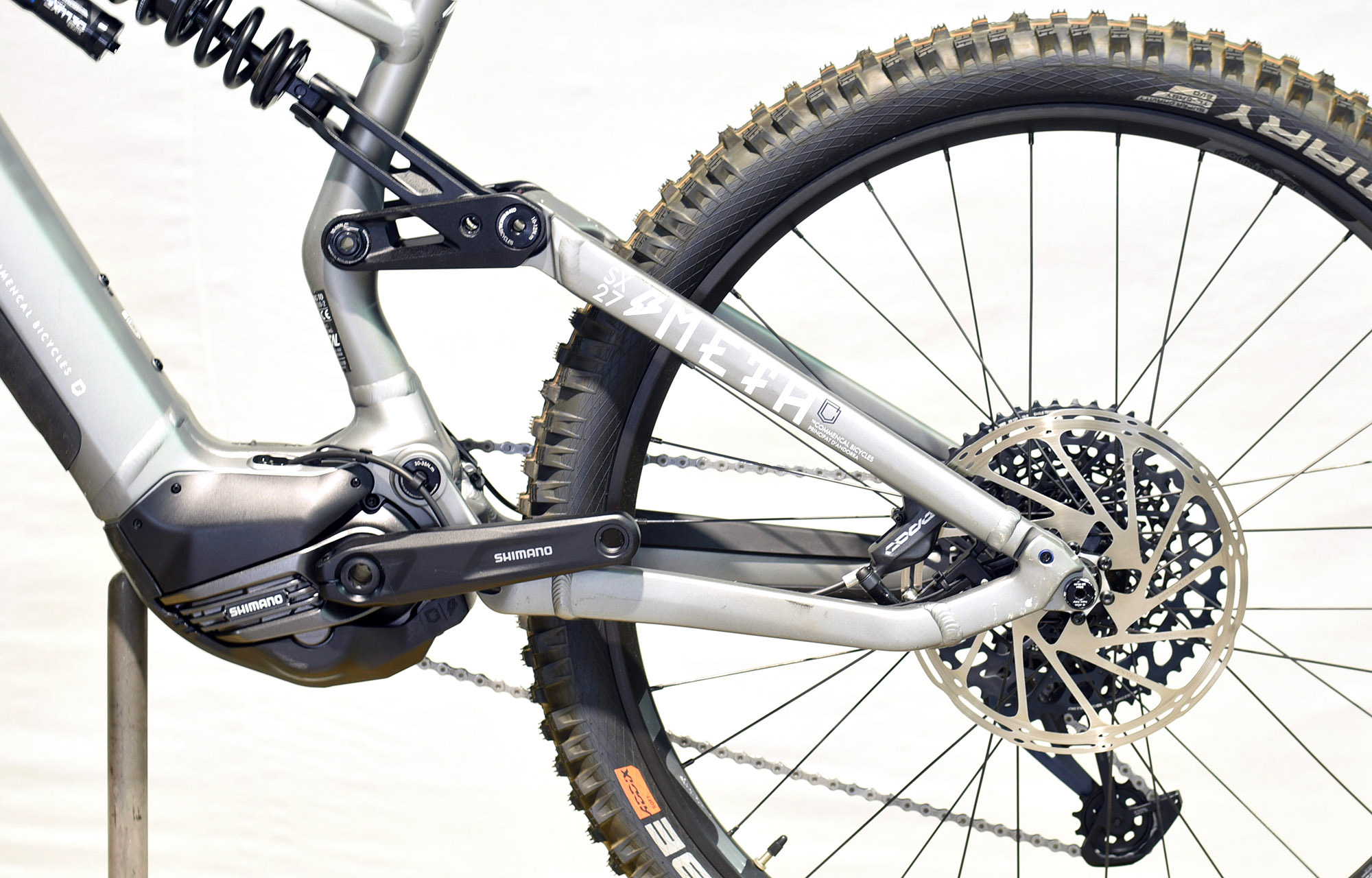 COMMENCAL META POWER SX SHIMANO RACE MATTE GRAPHITE - L (21180503) 0km image number null
