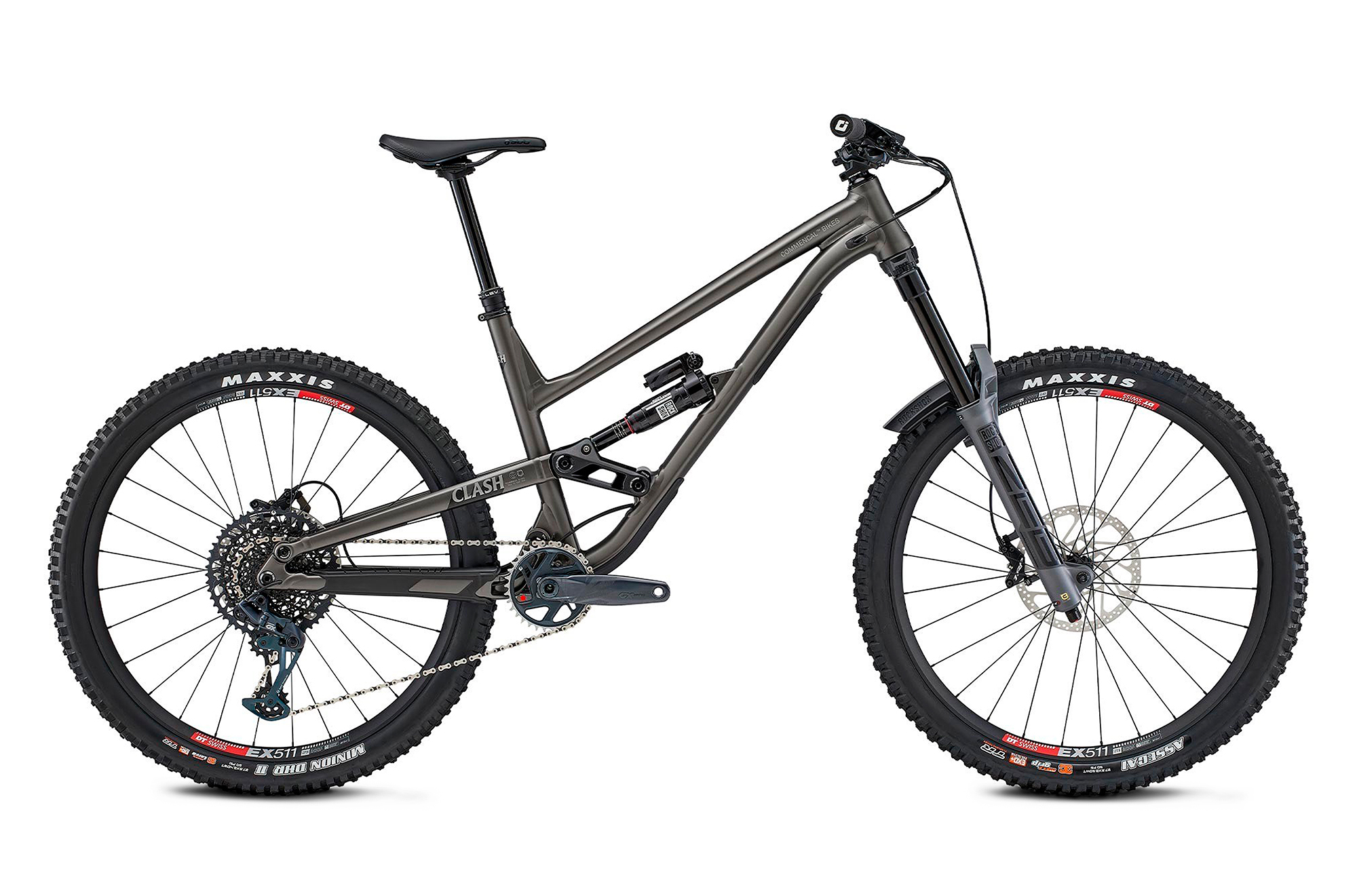 COMMENCAL CLASH RACE DARK SLATE NEW ROCKSHOX image number null