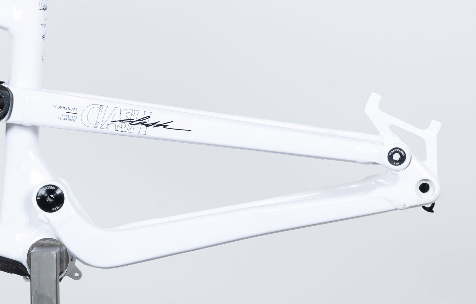 FRAME COMMENCAL CLASH PURE WHITE - S (25230401) image large number 3