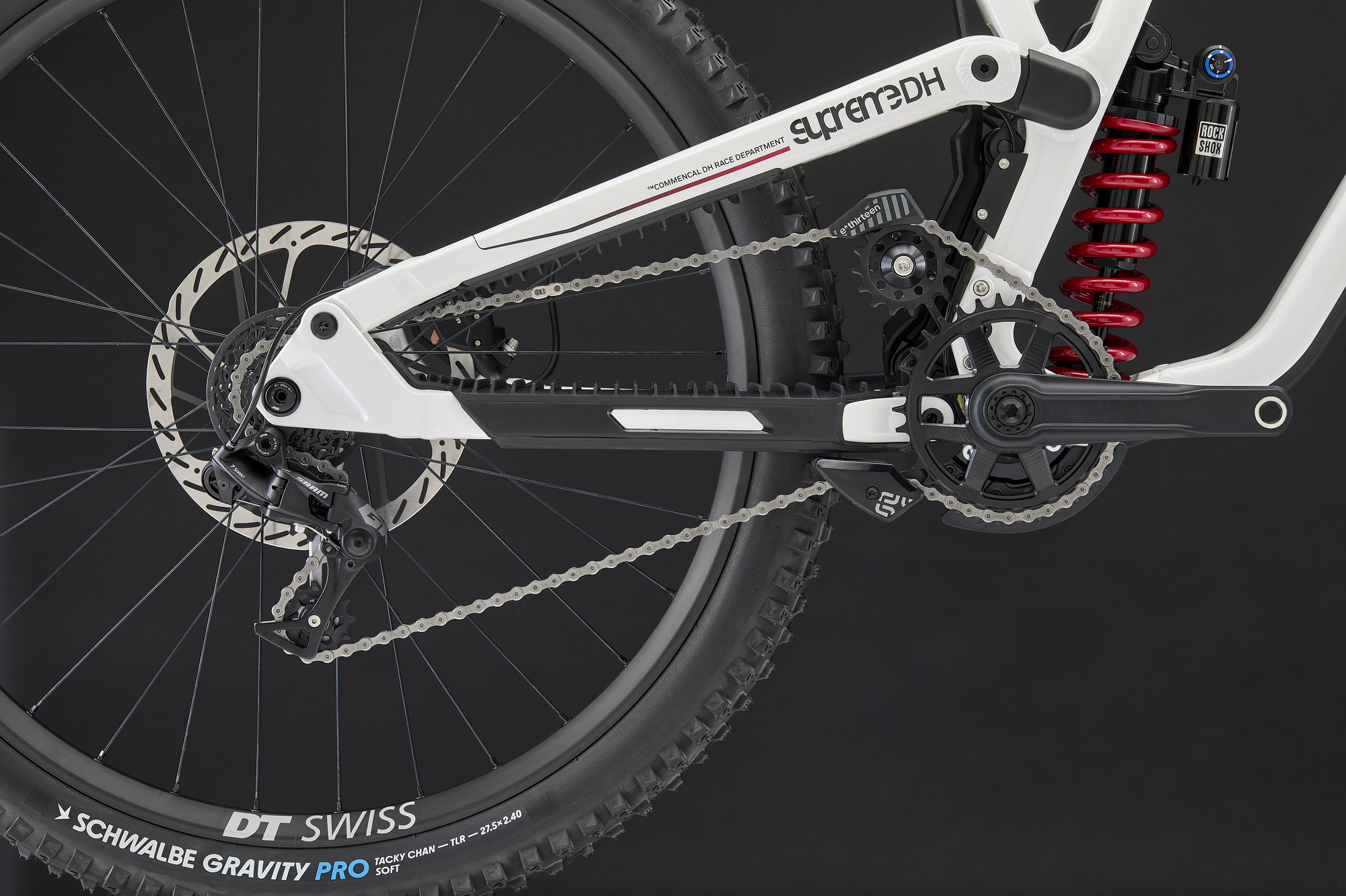 COMMENCAL SUPREME DH V5.2 ROCKSHOX PURE WHITE 2027 image large number 5