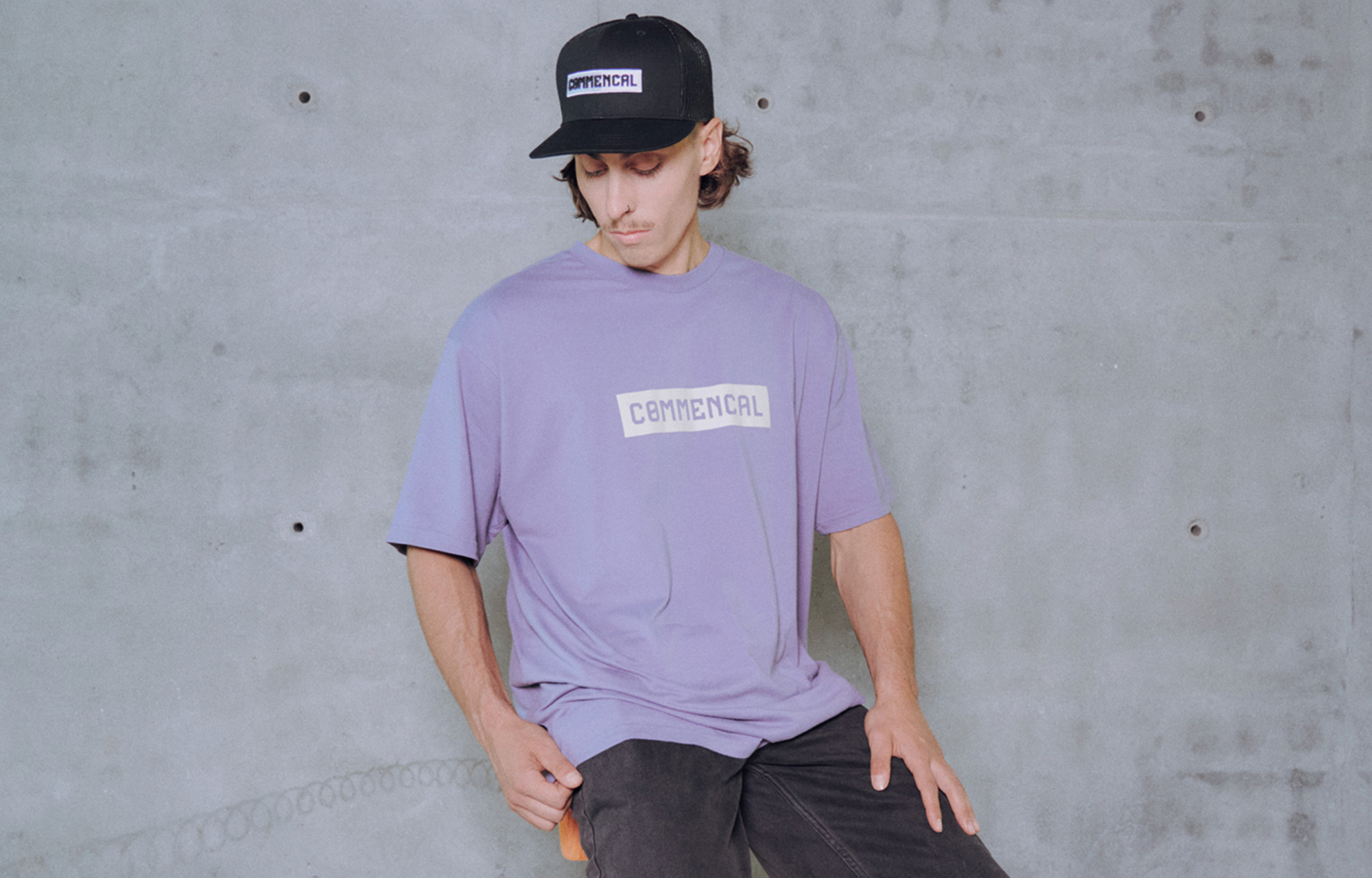 T-SHIRT COMMENCAL CORPORATE GRAPE image number 2