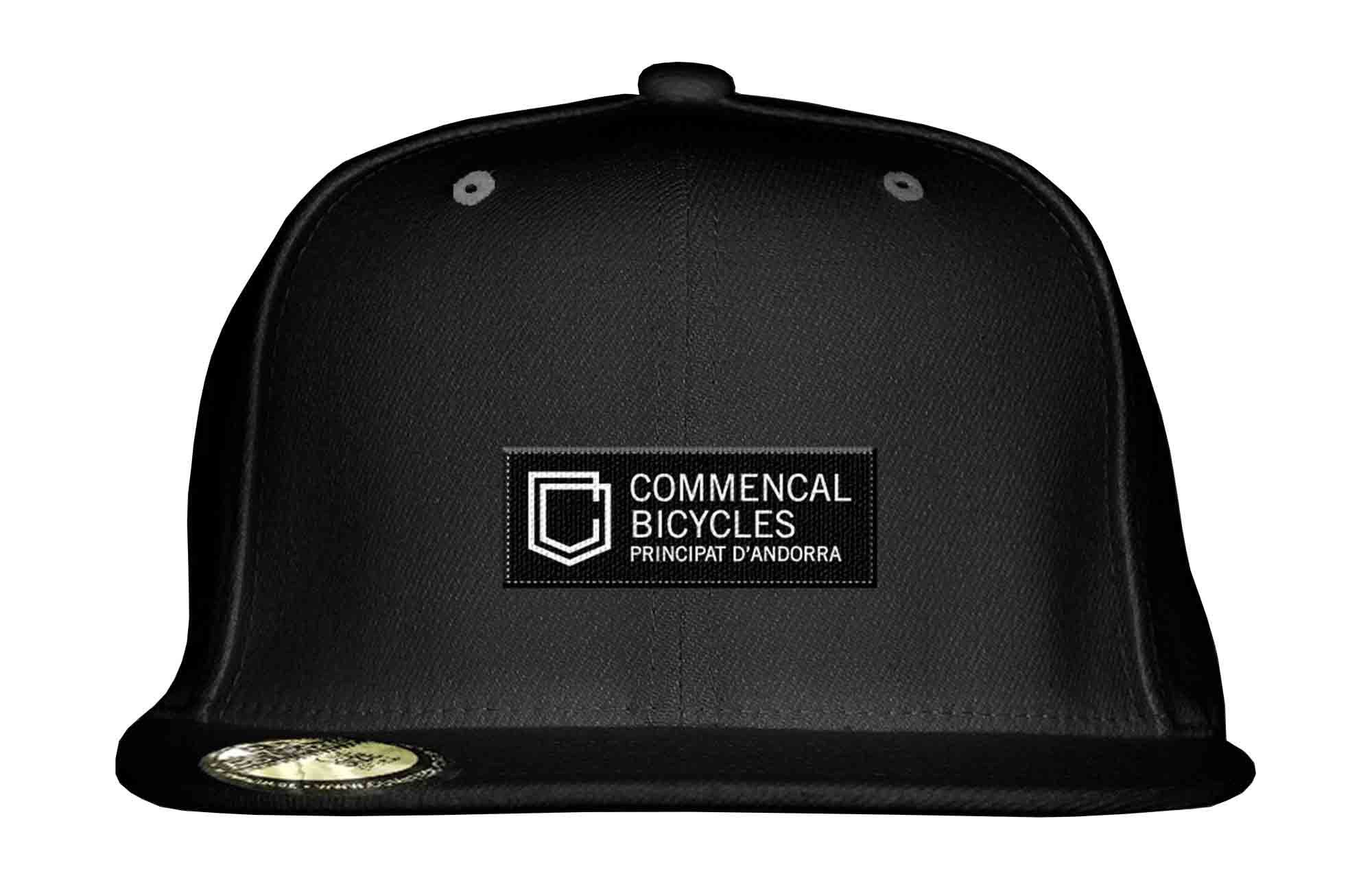 COMMENCAL SHIELD FLAT CAP BLACK image number 0