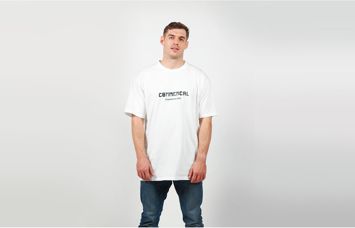 COMMENCAL CORPORATE T-SHIRT WHITE image number 0