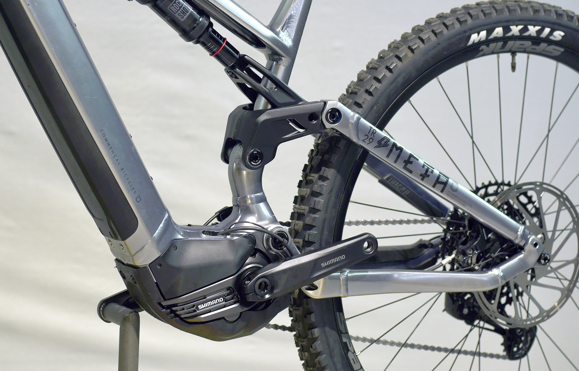 COMMENCAL META POWER TR SHIMANO RIDE GUN METAL - L (21181303) 936 km image number null