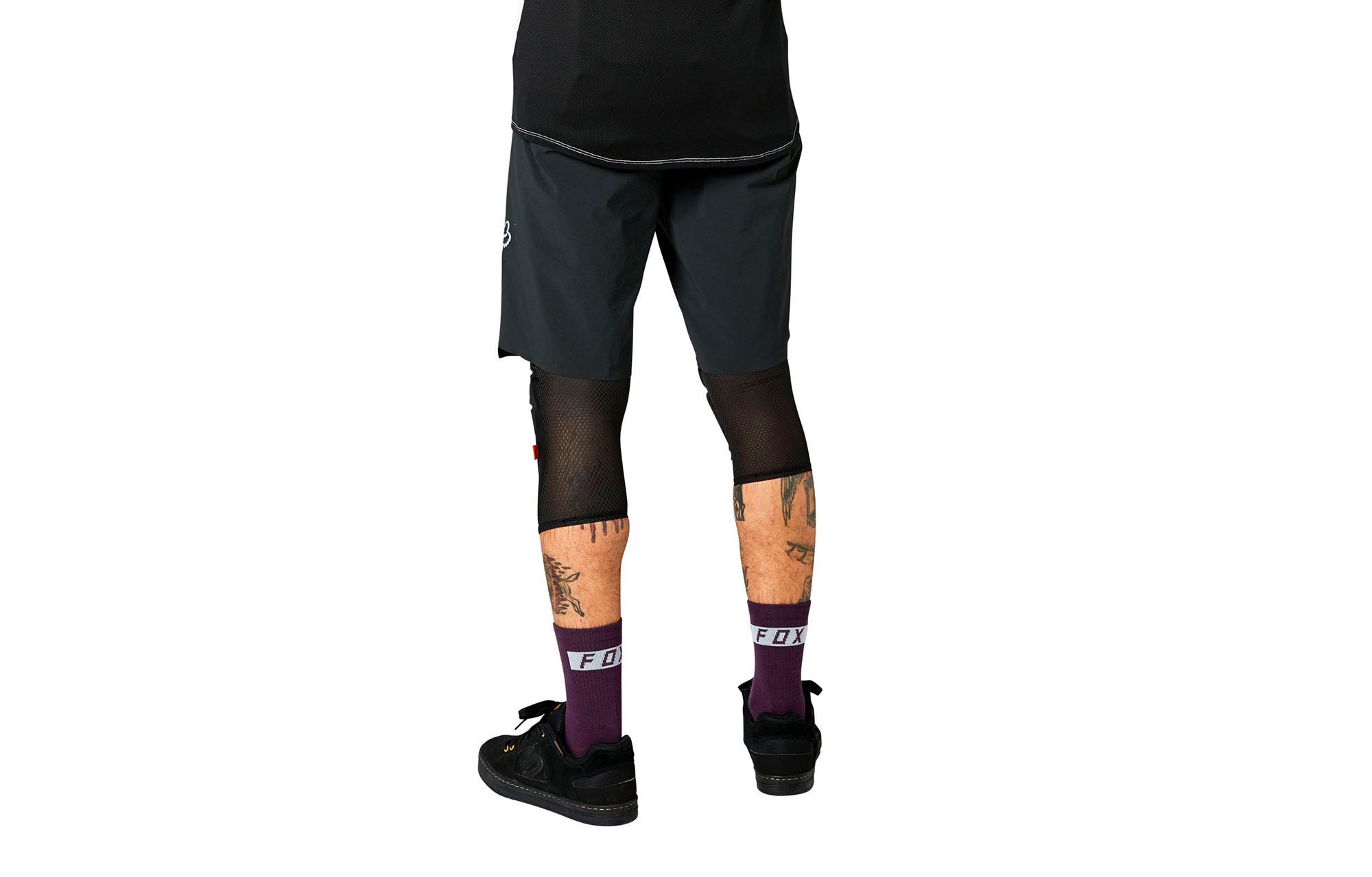 FOX FLEXAIR SHORTS BLACK image number 0