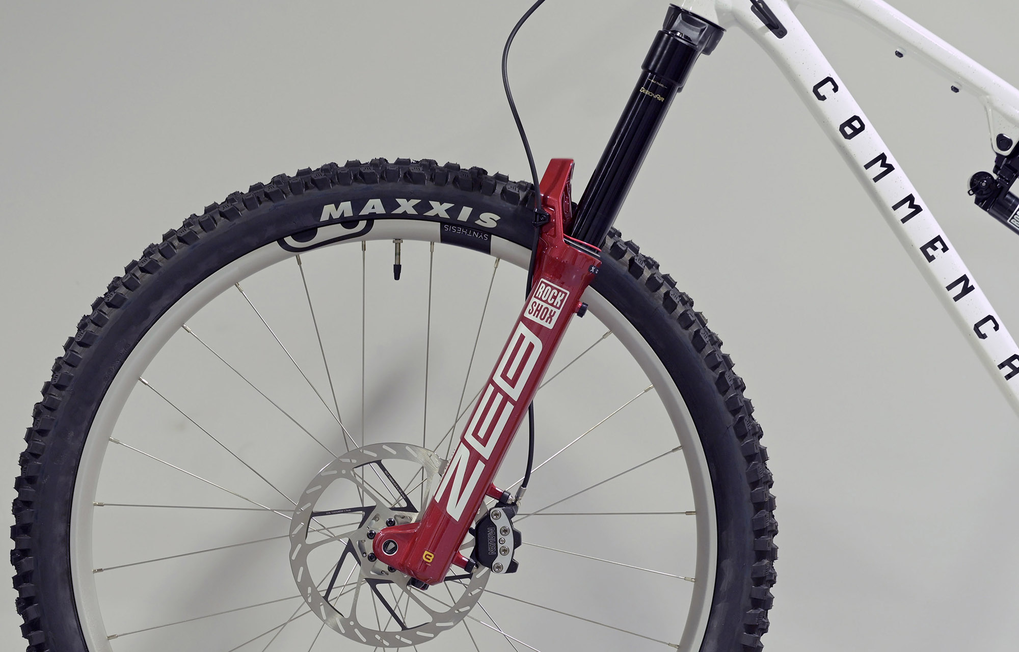 COMMENCAL META SX V5 ULTIMATE WHISTLER EDITION GLITTERY WHITE - M (24136602) image cover number large 6