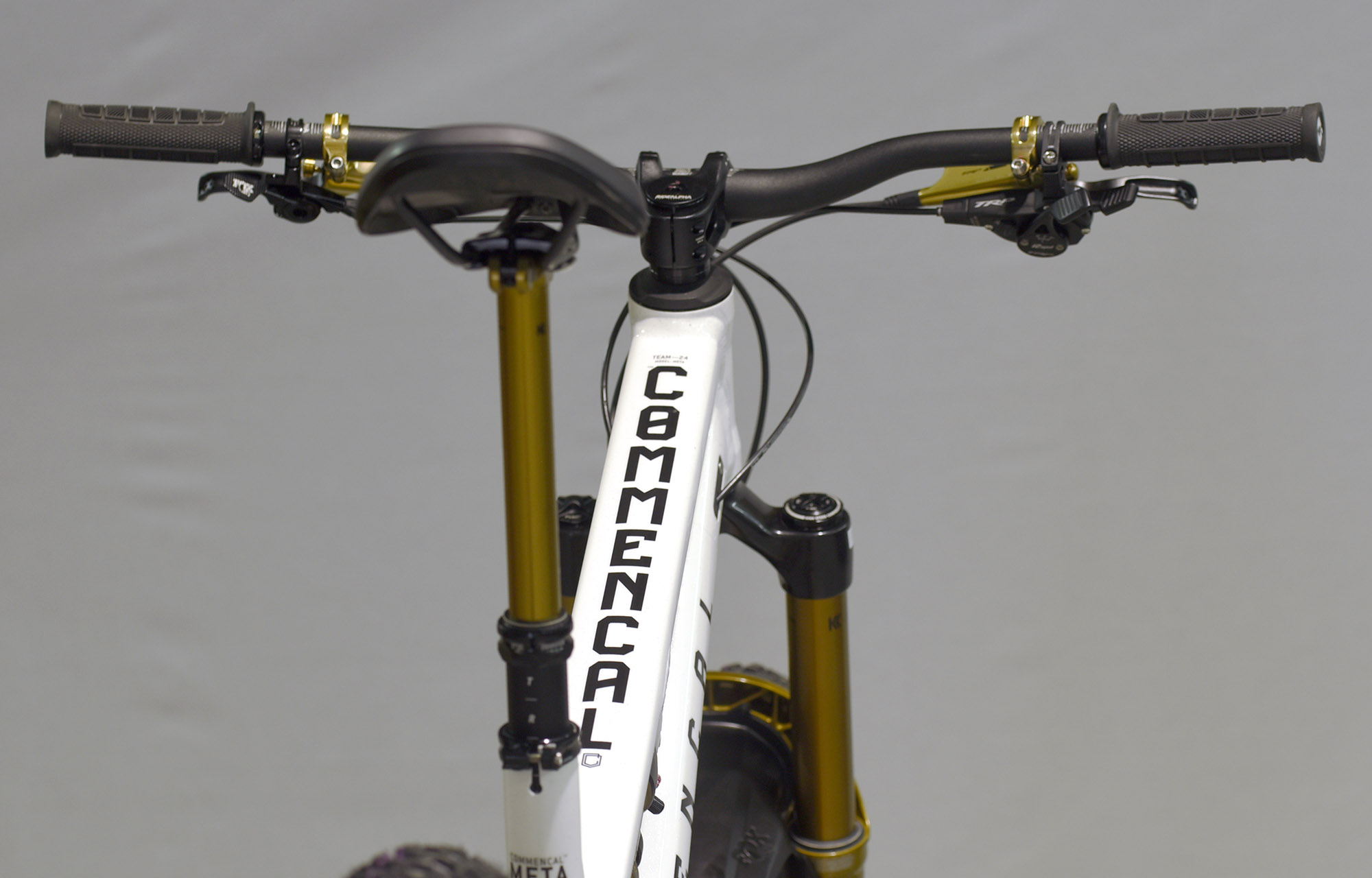 COMMENCAL META V5 CLEAR SILVER [COMMENCAL TEAM] ALC - M  (24100020) image number null
