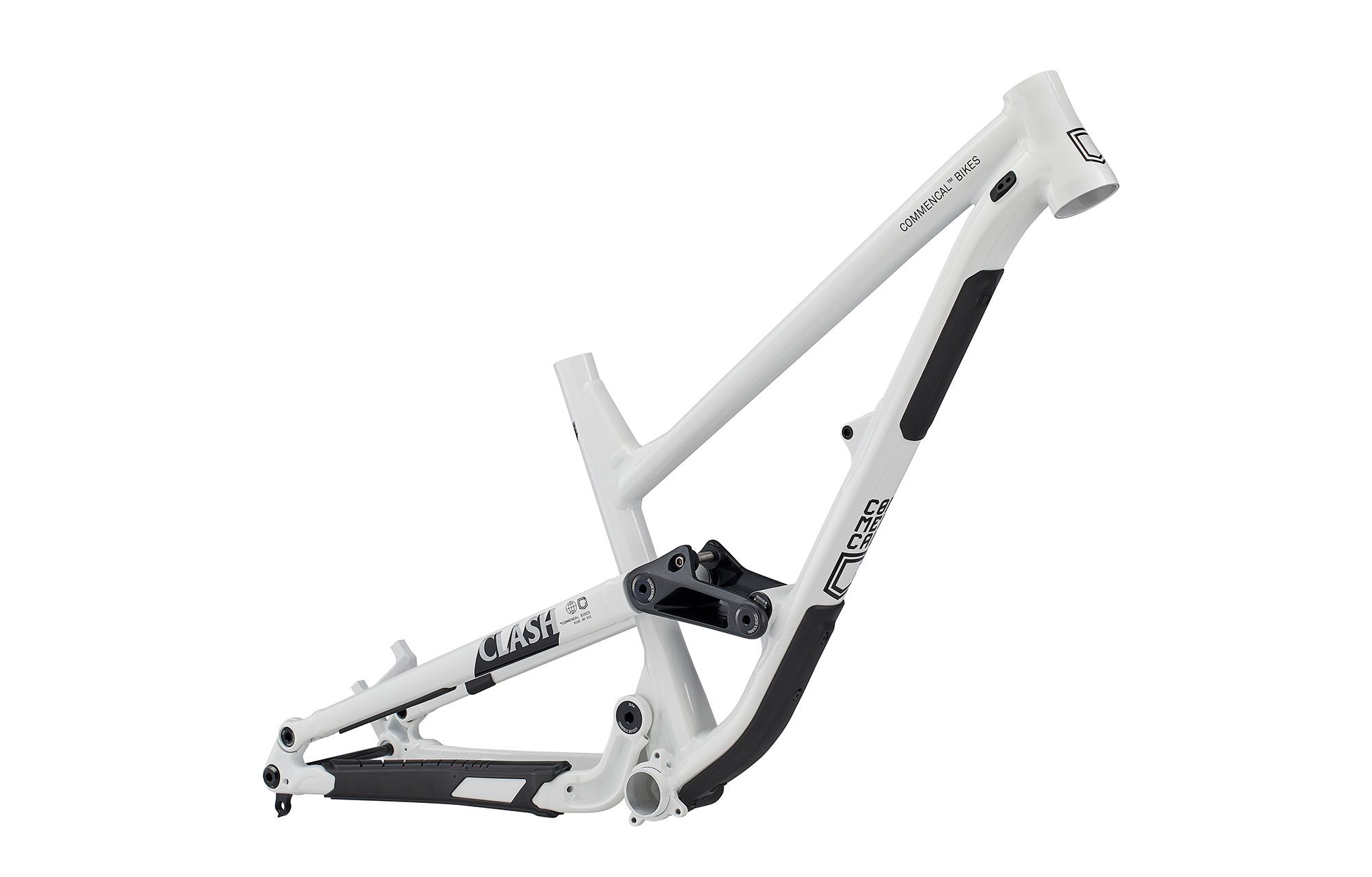 FRAME COMMENCAL CLASH PURE WHITE image number null