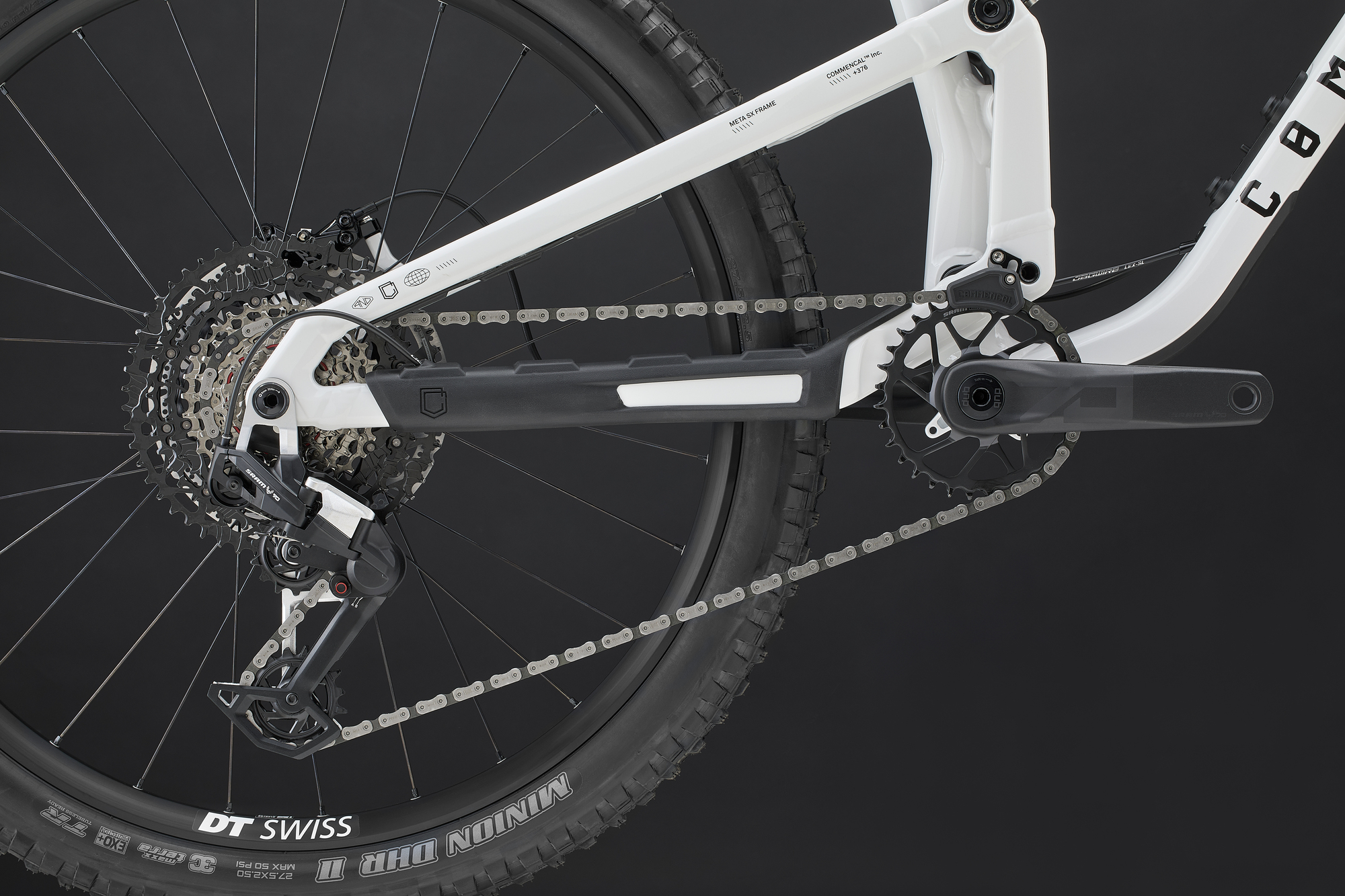 COMMENCAL META SX V5 ESSENTIAL PURE WHITE 2027 image large number 5