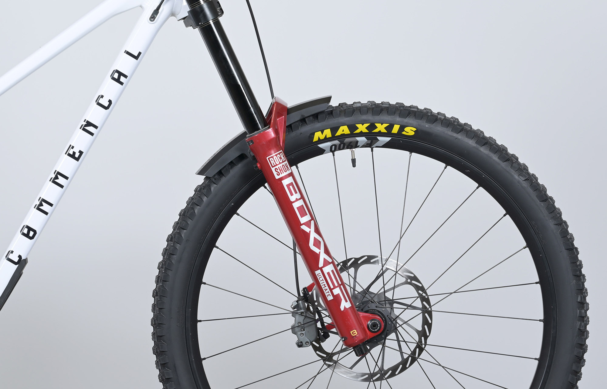 COMMENCAL SUPREME DH V5 ROCKSHOX PURE WHITE - M (24157102) image cover number large 1