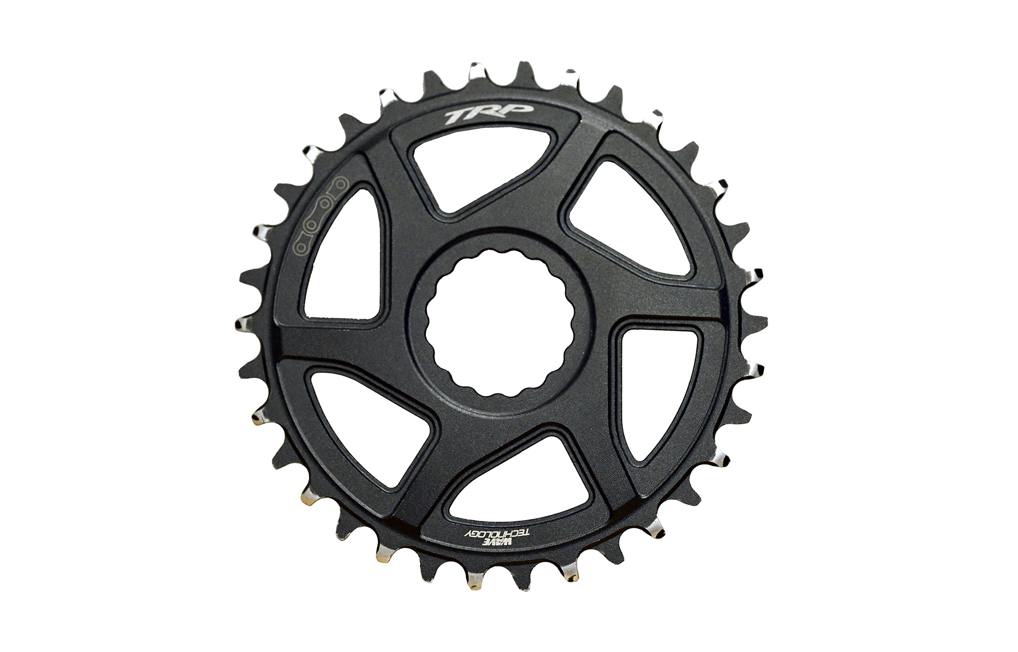 TRP 34T BOOST 3MM OFFSET CHAINRING SANDBLASTED BLACK -  (24500140) image number null
