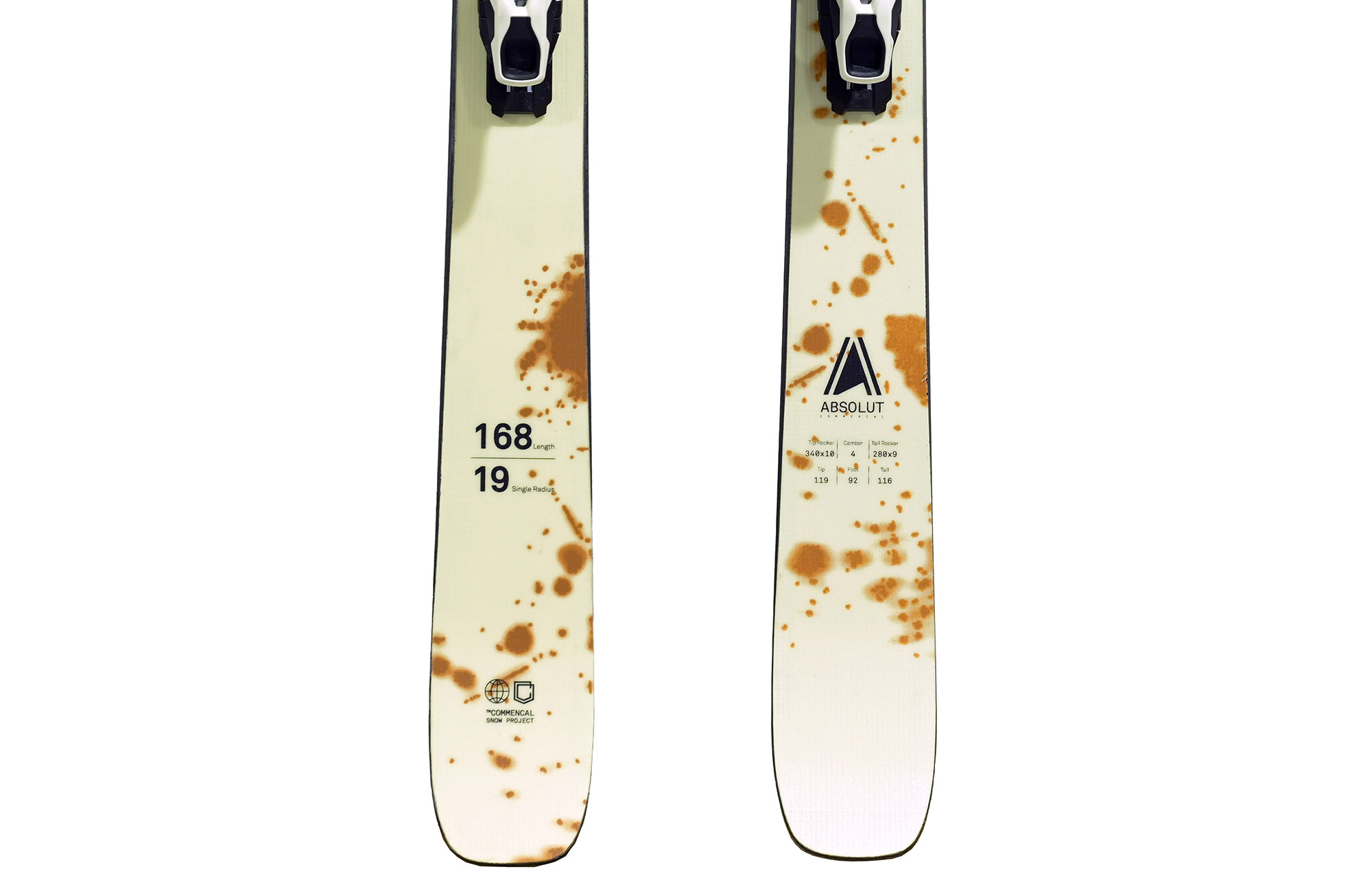 SKIS COMMENCAL ABSOLUT 168 / FIX NR STRIVER R 11 GW (23440001) image cover number large 2