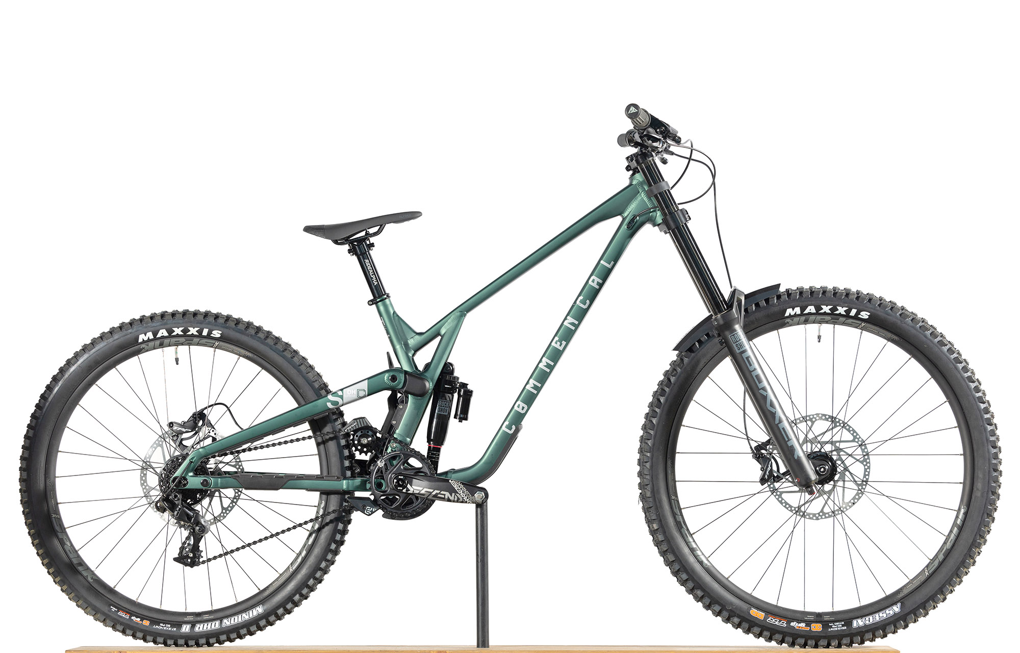 COMMENCAL SUPREME DH V5 RIDE METALLIC GREEN - L image number null