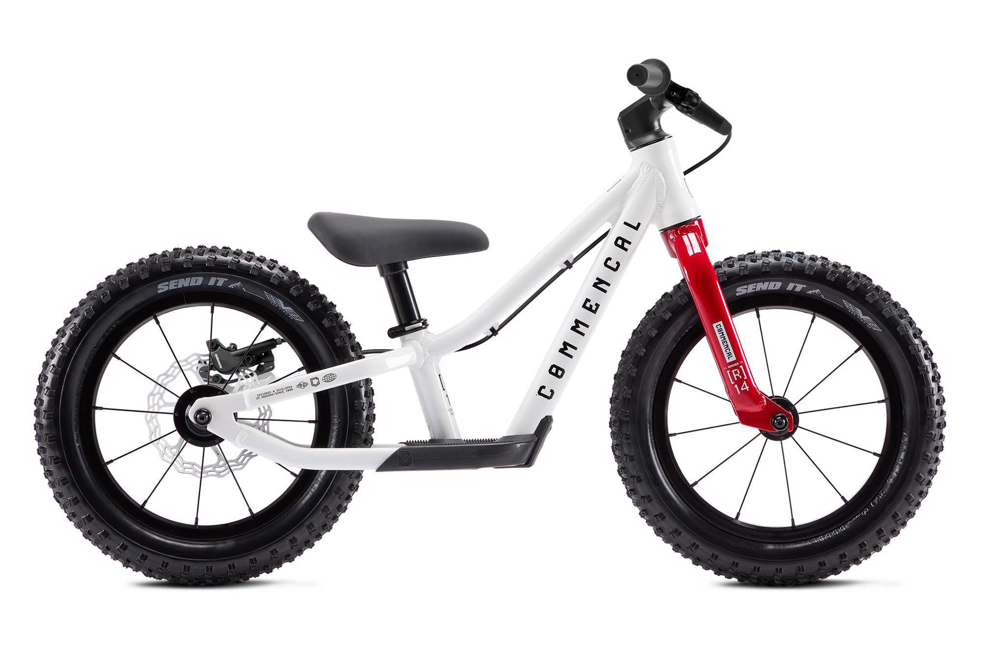 COMMENCAL RAMONES 14 PUSH BIKE WHITE 2026 + KIT DE FREIN ARRIERE image number null