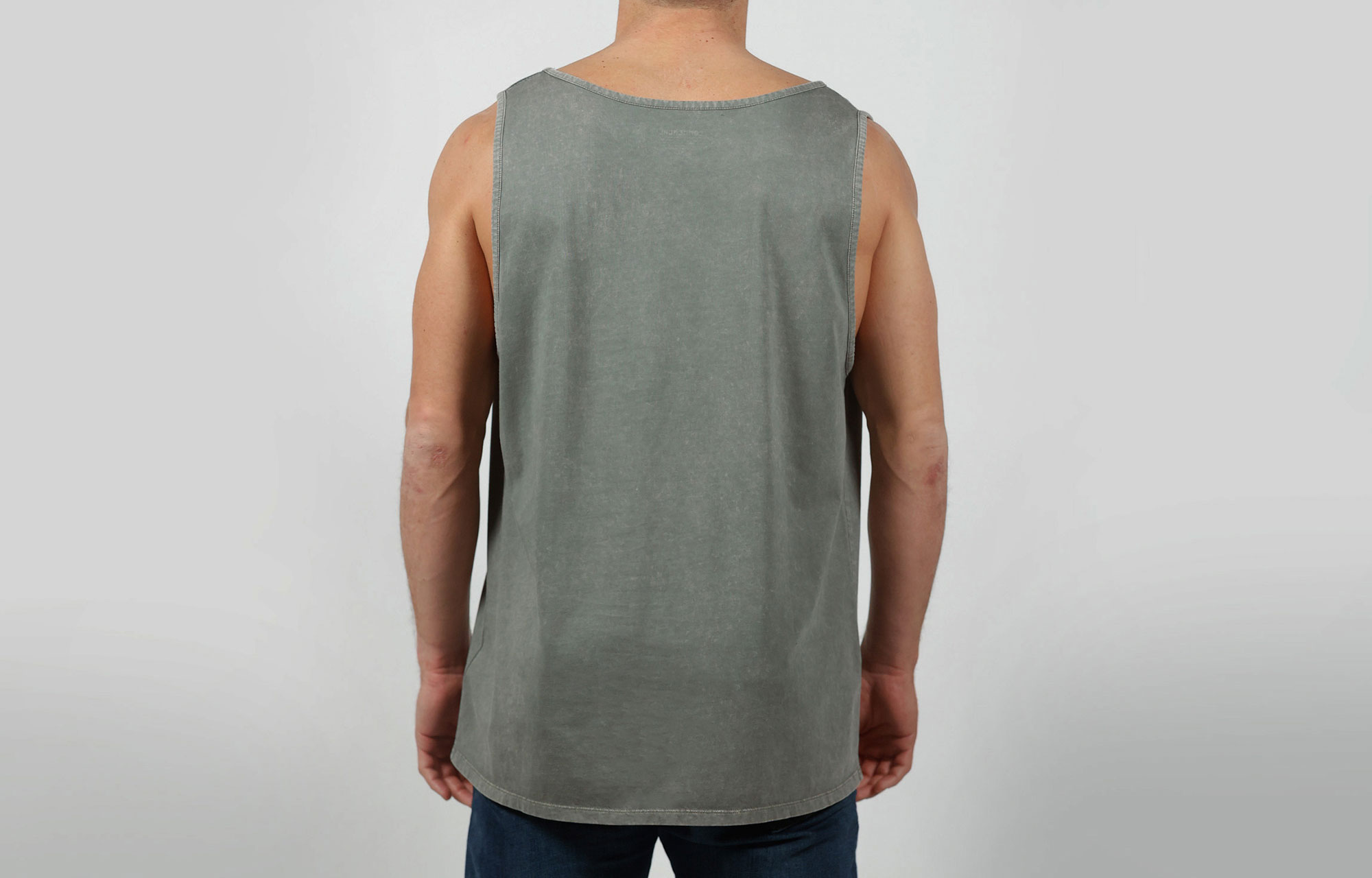 CANOTTIERA LOOSE FIT WASHED VERDIGRIS image number 0