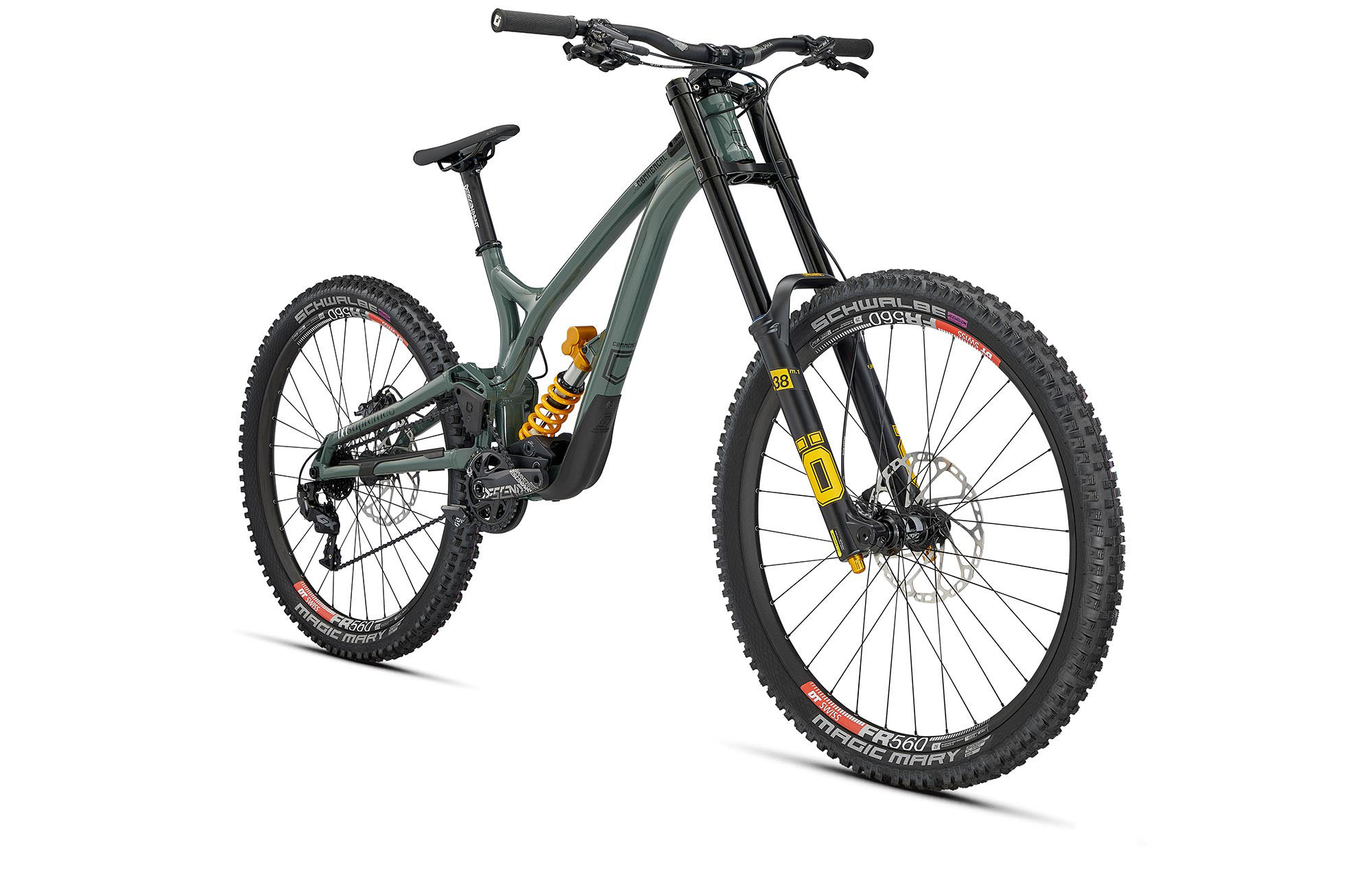 COMMENCAL SUPREME DH V4 OHLINS EDITION KESWICK GREEN image number null