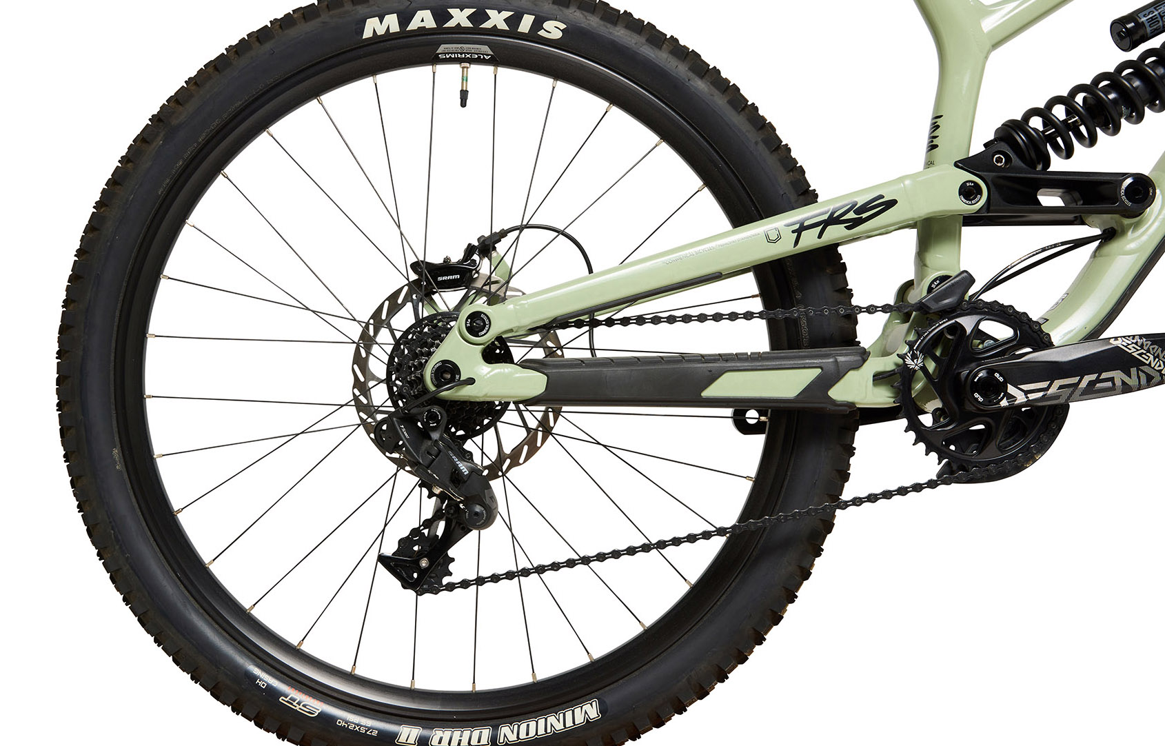 COMMENCAL FRS RIDE HERITAGE GREEN - M (22150402) image number null