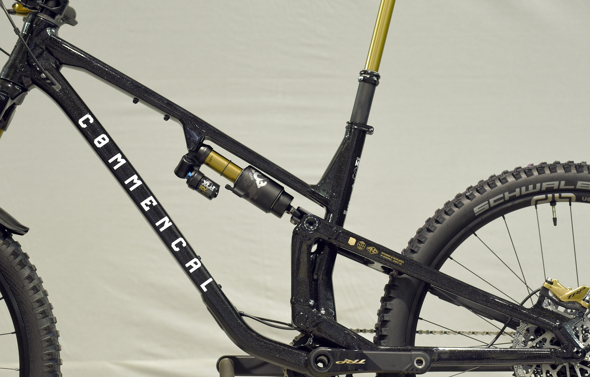 COMMENCAL META SX V5 GLITTERY BLACK [COMMENCAL TEAM] - L (24100031) image number null