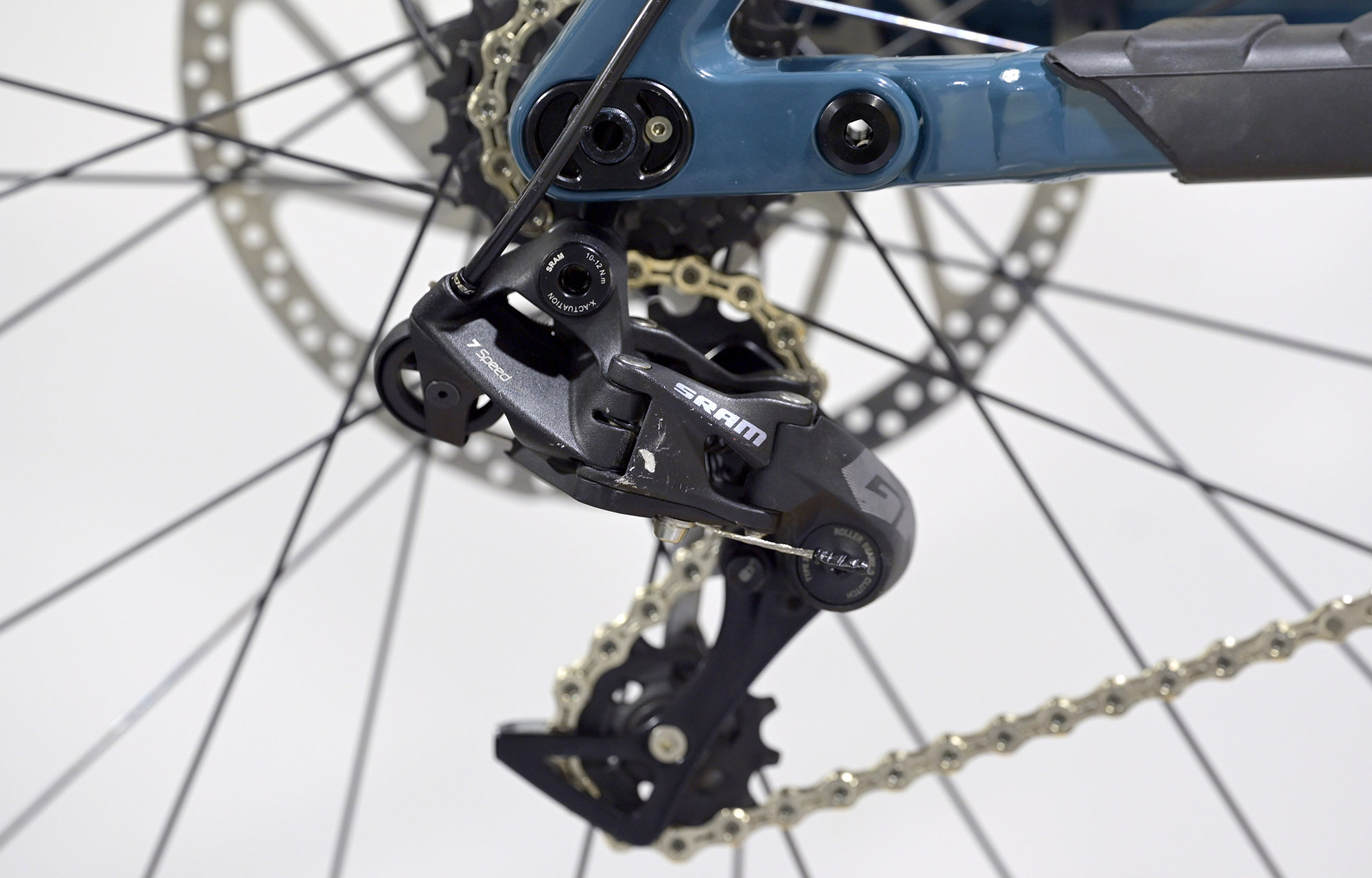 COMMENCAL SUPREME DH V5 ESSENTIAL AQUA BLUE - L (23150103) image large number 11