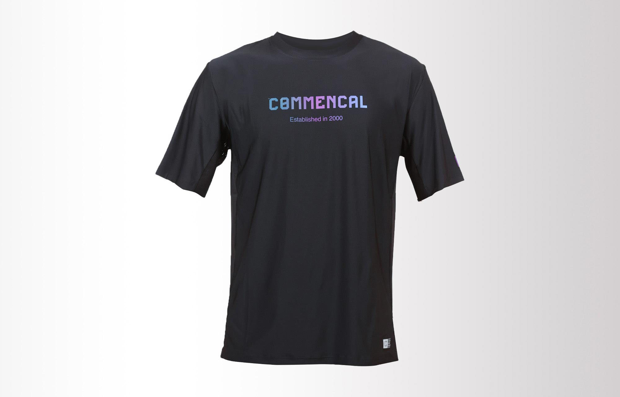 COMMENCAL LIGHTECH CORPORATE SHORT SLEEVE JERSEY BLACK image number 0