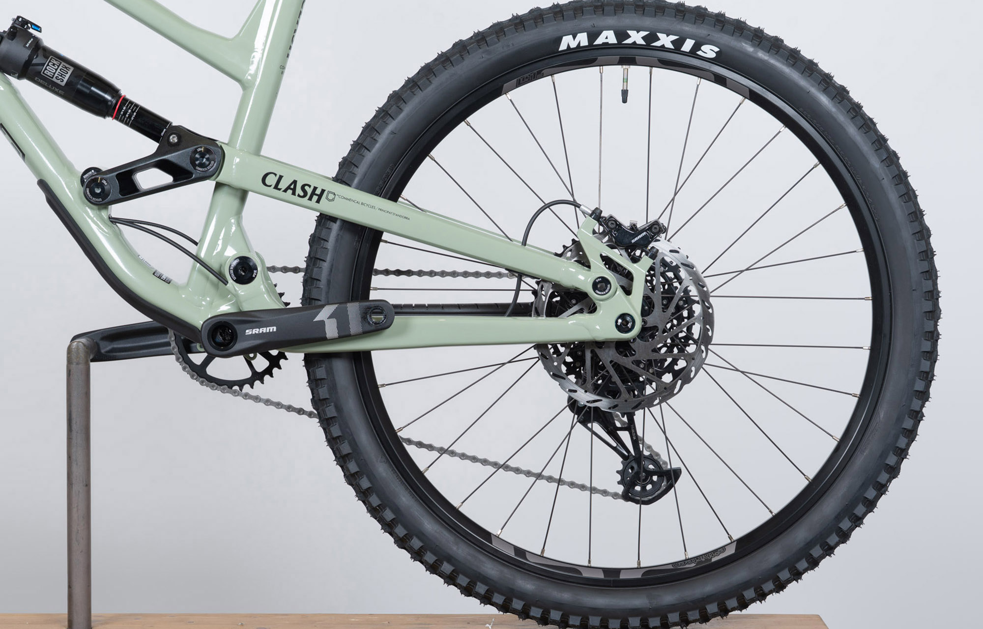 COMMENCAL CLASH ORIGIN HERITAGE GREEN - L (22131103) image cover number large 4