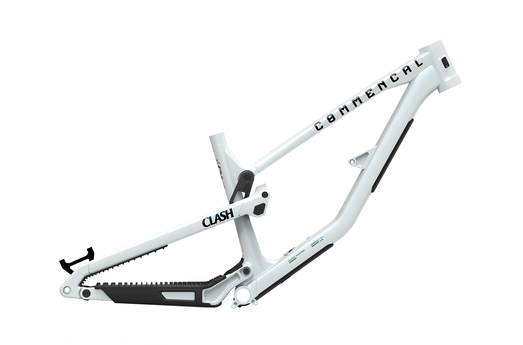 RAHMEN COMMENCAL CLASH V3 PURE WHITE 2027 image number null