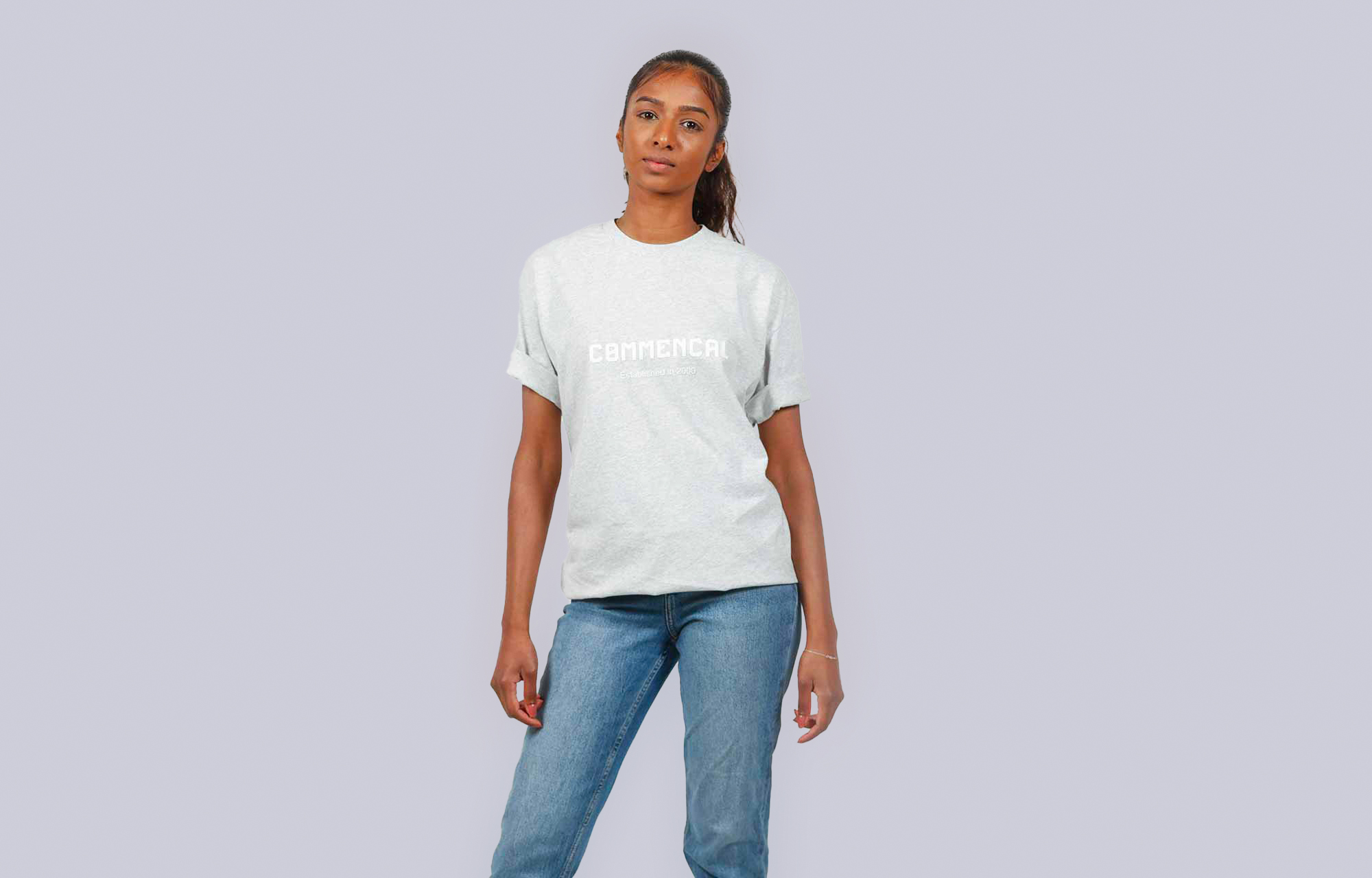 T-SHIRT COMMENCAL CORPORATE GREY image number 1