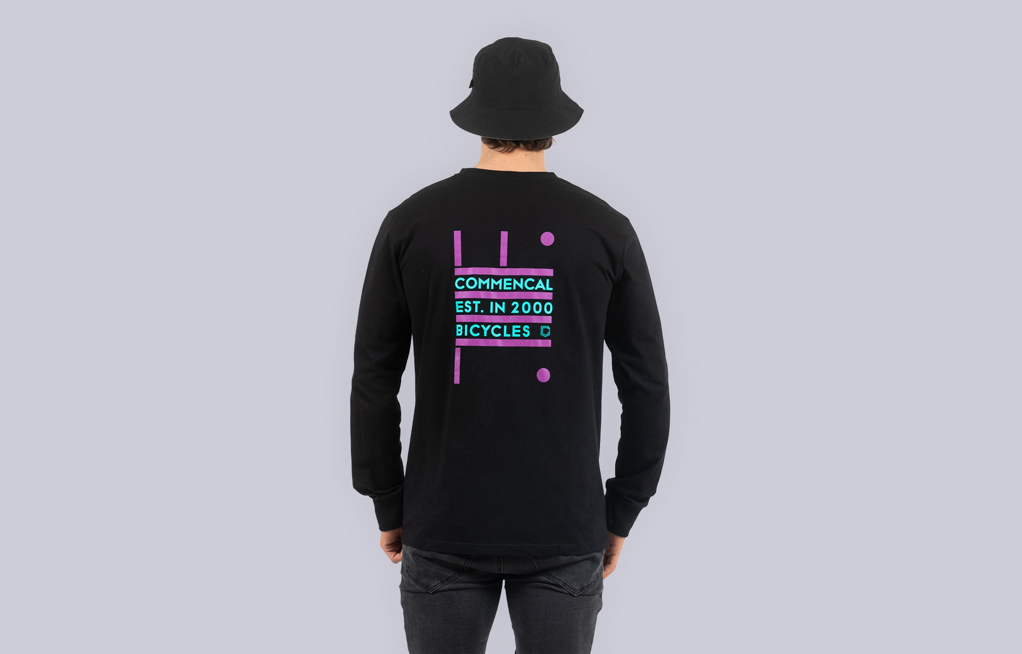 CAMISETA DE MANGA LARGA COMMENCAL NEON BLACK image number 0