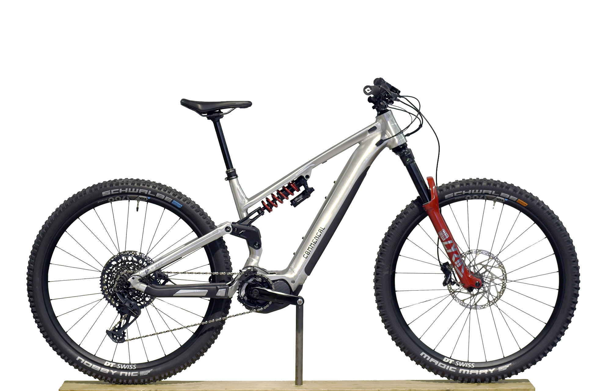 COMMENCAL META POWER TR SHIMANO RACE BRUSHED - M (22180302) 122km image number null