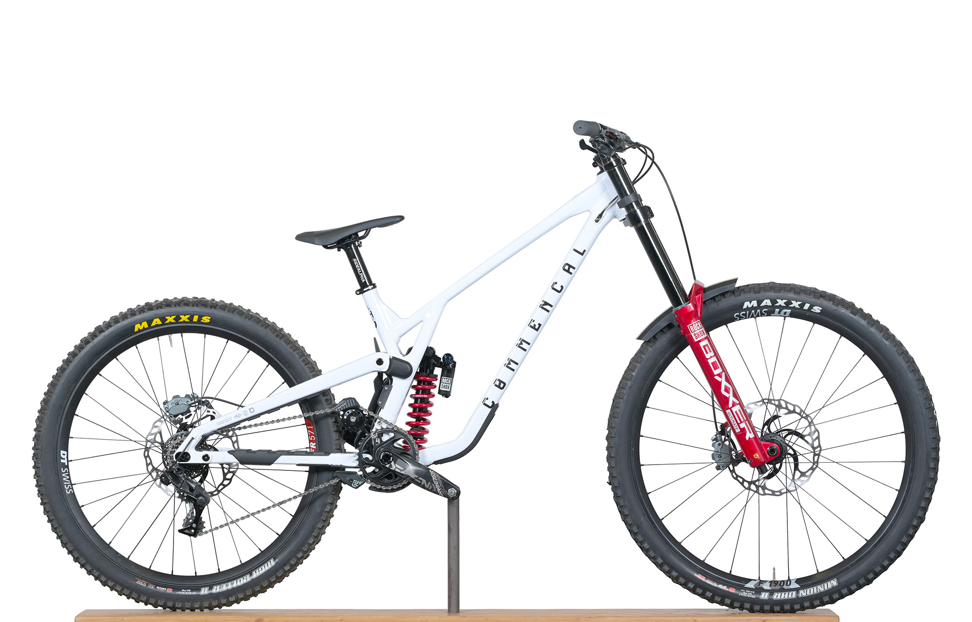 COMMENCAL SUPREME DH V5 ROCKSHOX PURE WHITE - L (24157103) image number null