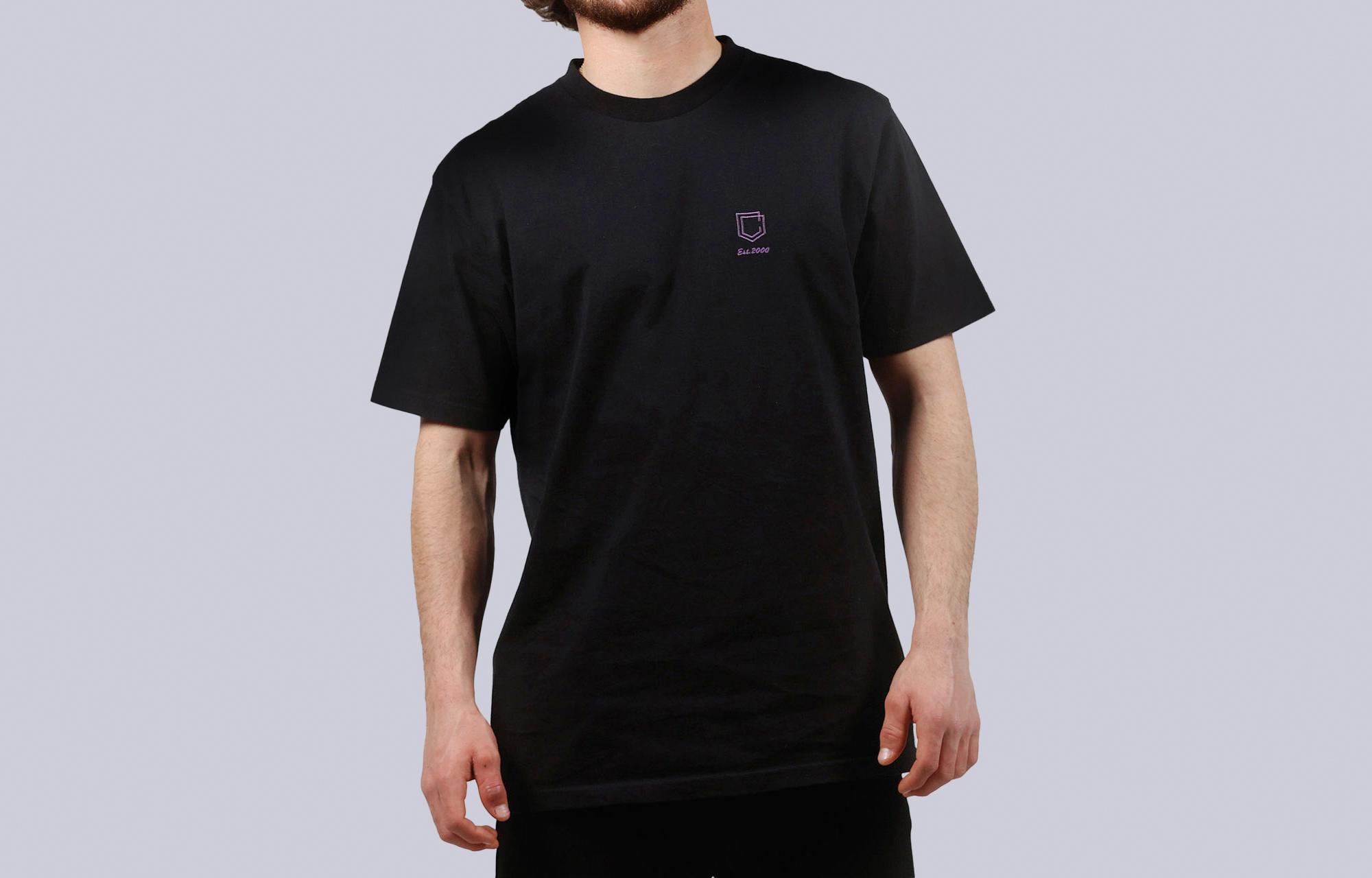 T-SHIRT COMMENCAL NEON TRIANGLE BLACK image number 0