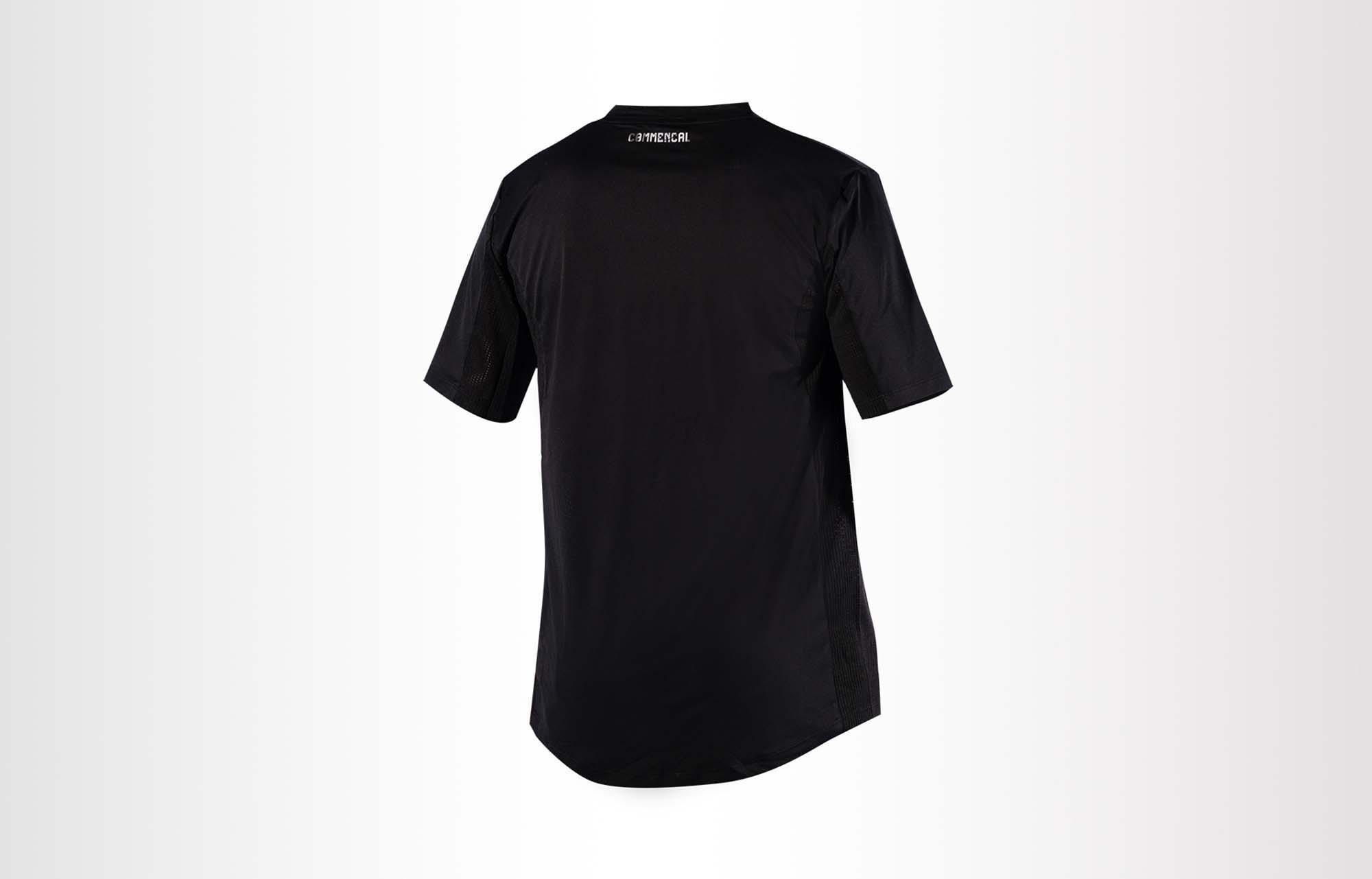 COMMENCAL LIGHTECH BASIC SHORT JERSEY BLACK image number 0