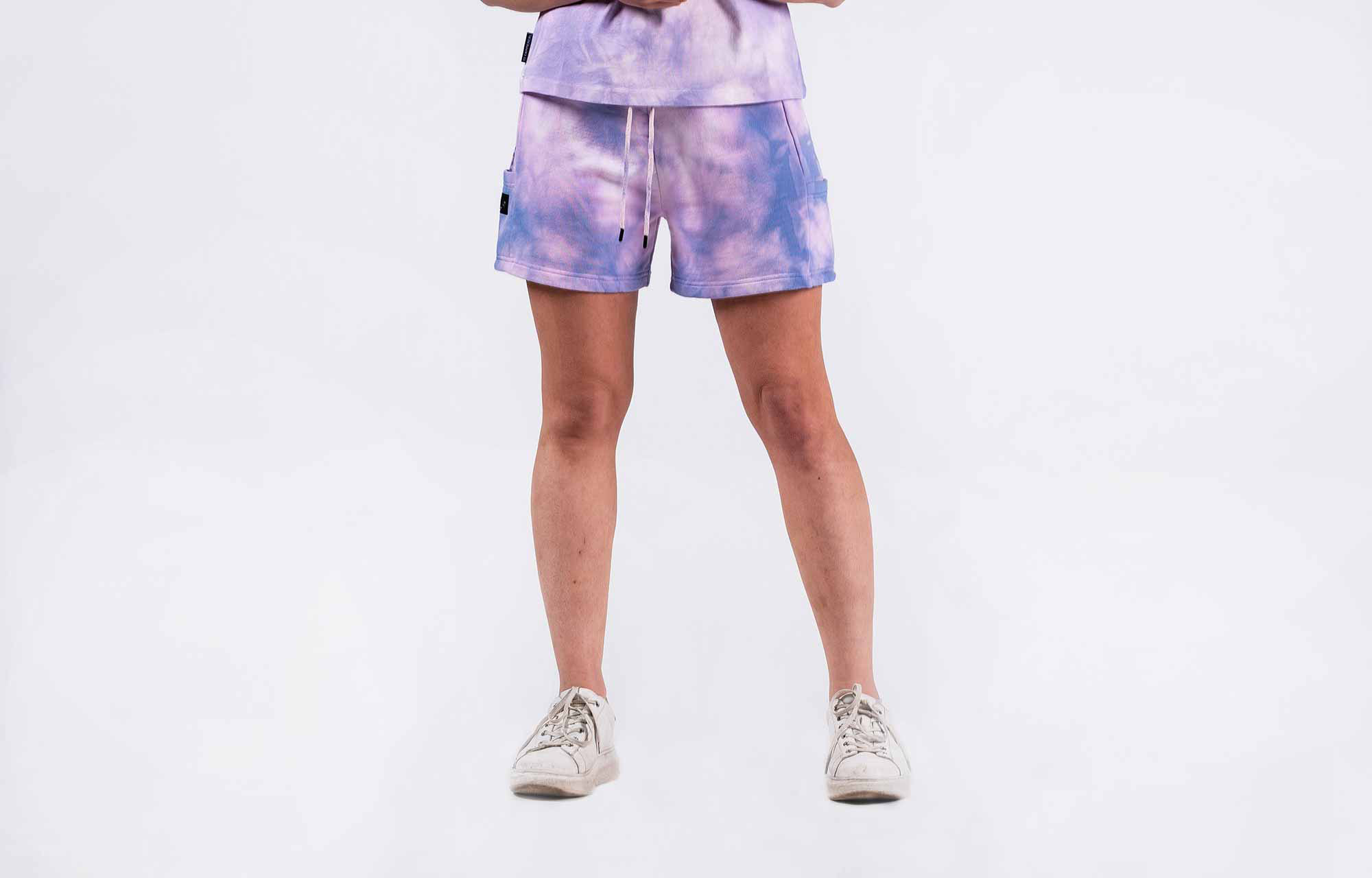 PANTALONI CORTI SPORTIVI COMMENCAL WOMEN WASHED LILA image number 0