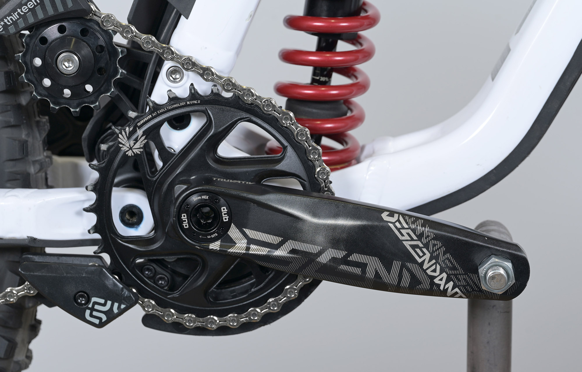 COMMENCAL SUPREME DH V5 ROCKSHOX PURE WHITE - M (24157102) image cover number large 5